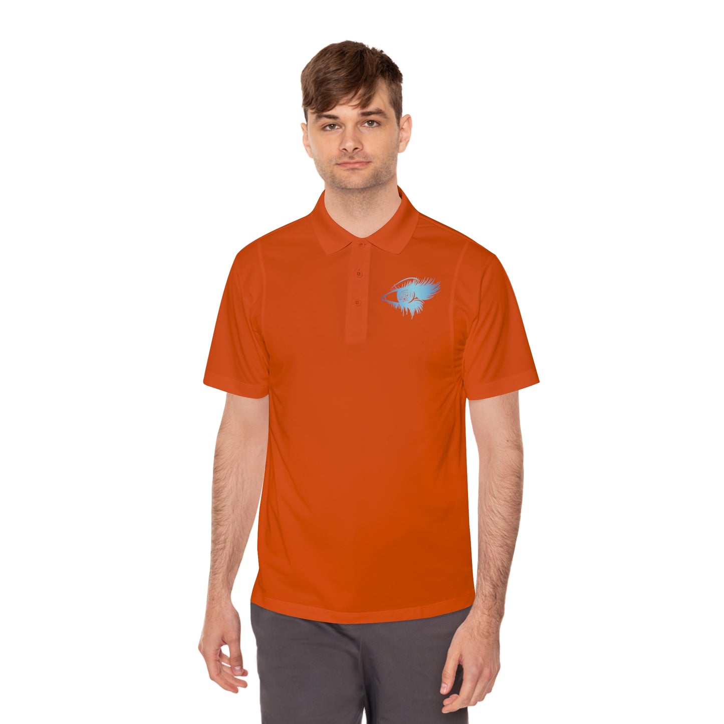 Persion Caligraphy Men's Sport Polo Shirt