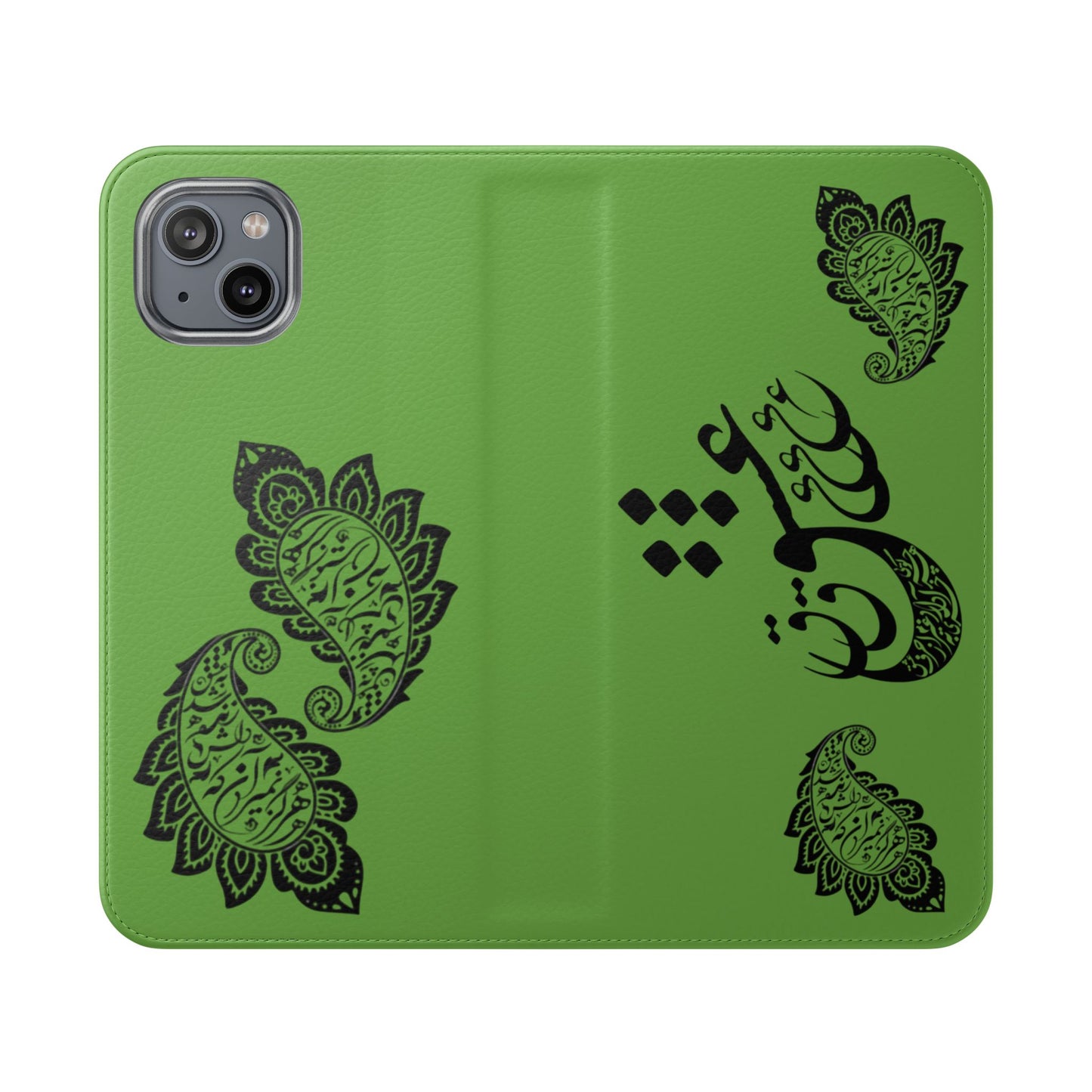 IPHONE, SAMSUNG TOUGH PHONE CASE « هرگز نمیرد آن که دلش زنده شد به عشق » با طرح اسلیمی بته جقه شاعر: حضرت حافظ