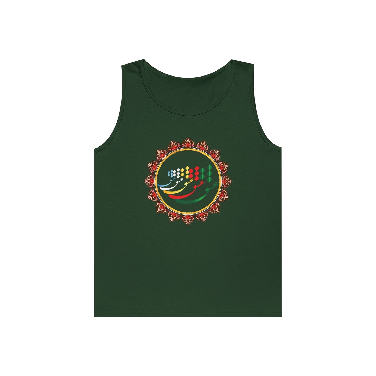 FARSI CALLIGRAPHY COTTON TANK TOP عشق