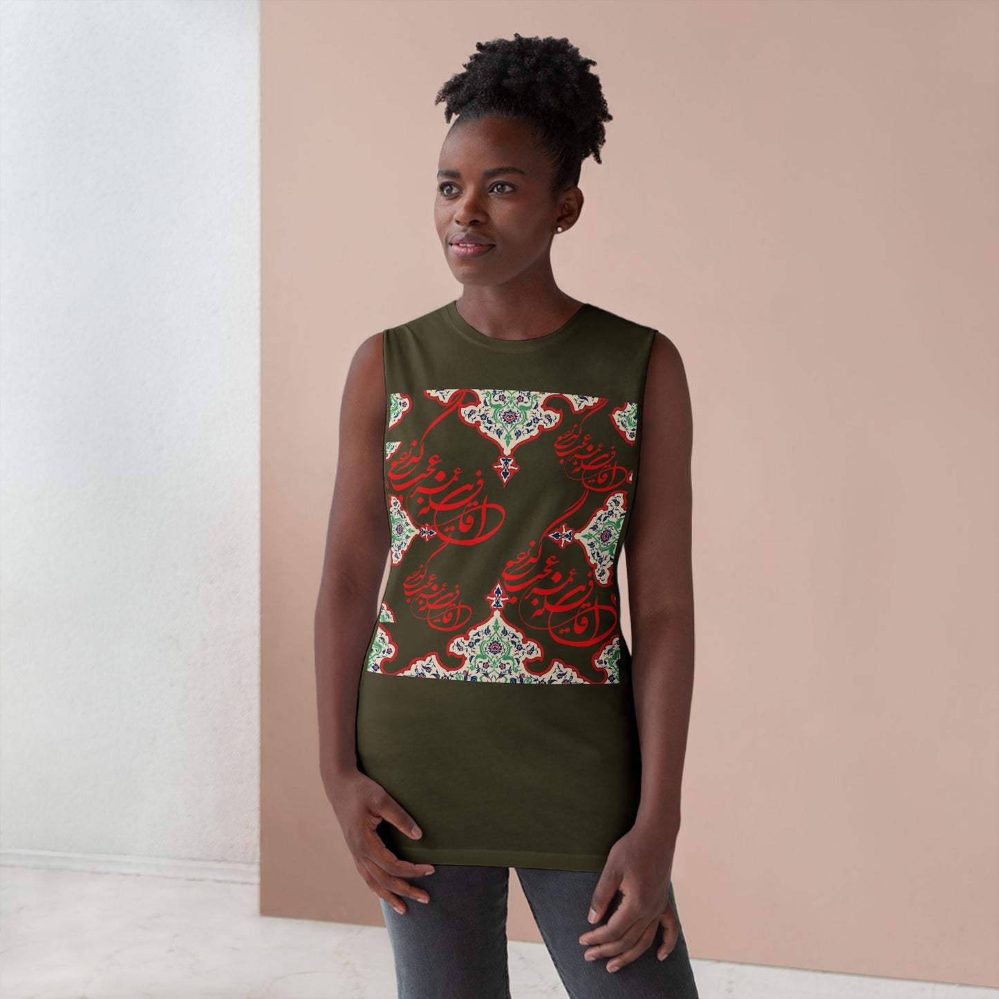 UNISEX ARTISTIC PERSIAN TANK – این قافله عمر عجب میگذرد