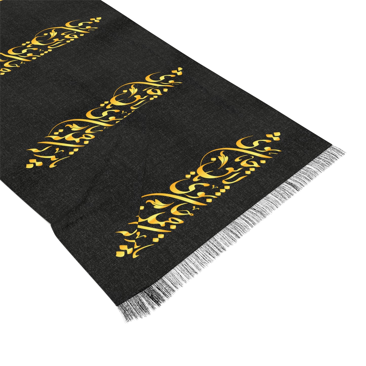 PERSIAN CALLIGRAPHY SCARF باید که جمله جان شوی تا لایق جانان شوی
