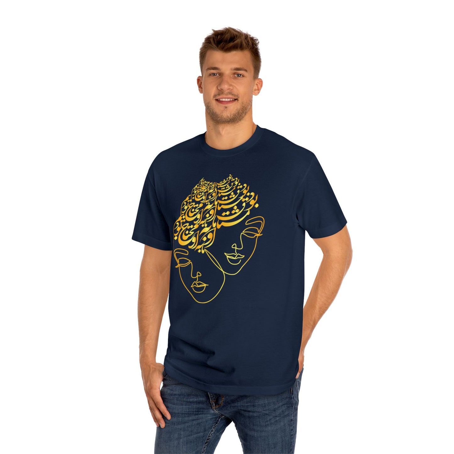 PERSIAN CALLIGRAPHY WOMEN'S CLASSIC T-SHIRT