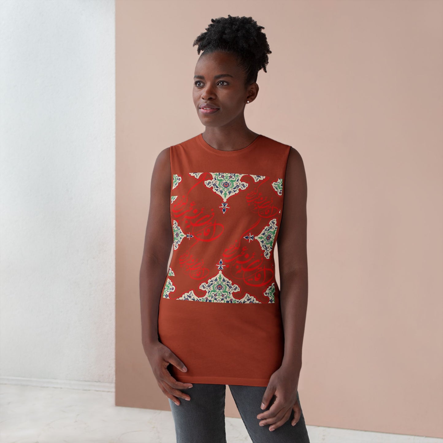 UNISEX ARTISTIC PERSIAN TANK – این قافله عمر عجب میگذرد