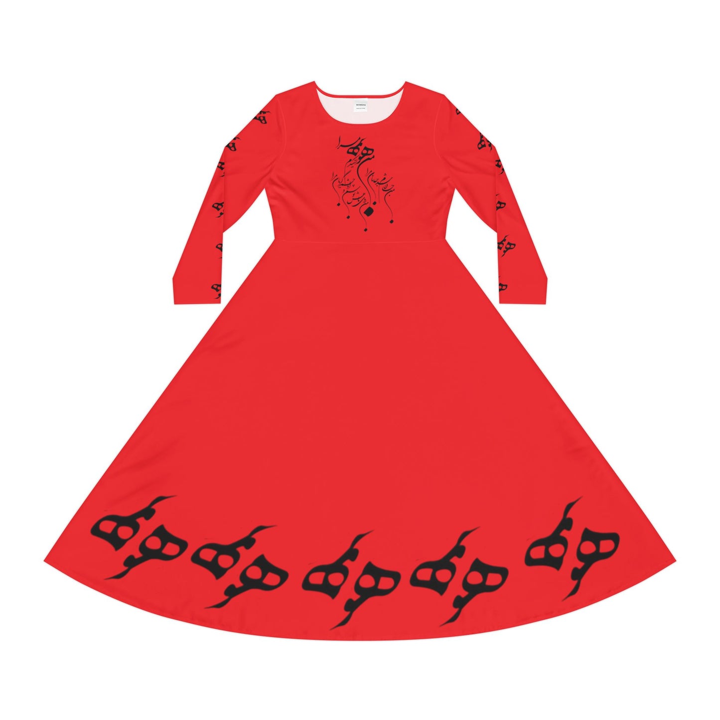 PERSIAN CALLIGRAPHY HOO DANCE DRESS
