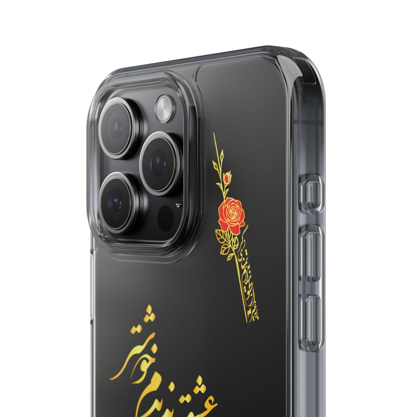CLEAR PHONE CASE – "از صدرا سخن عشق نشنیدم خوشتر"