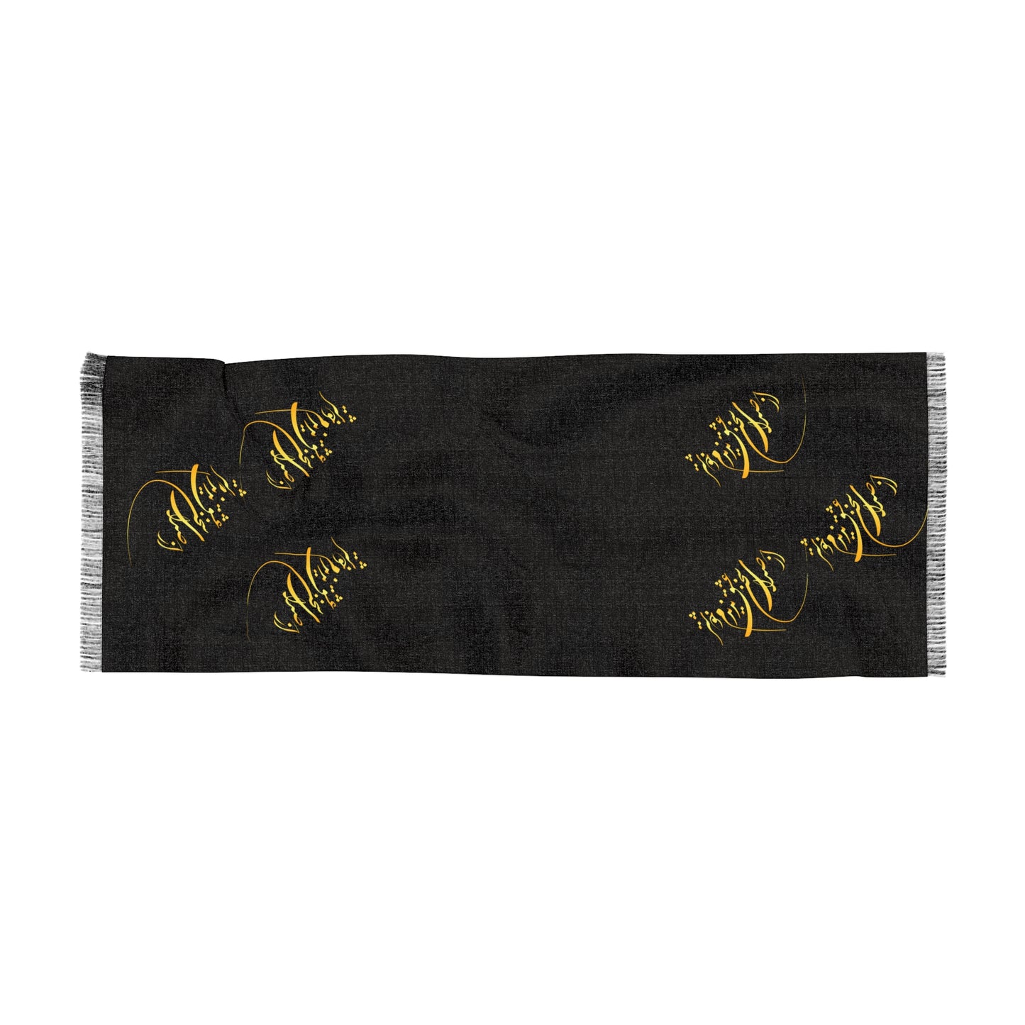 PERSIAN CALLIGRAPHY SCARF "از صدار سخن عشق نشنیدم خوشتر"