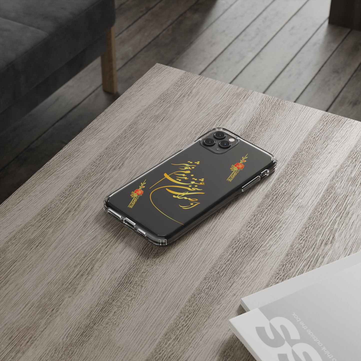 CLEAR PHONE CASE – "از صدرا سخن عشق نشنیدم خوشتر"