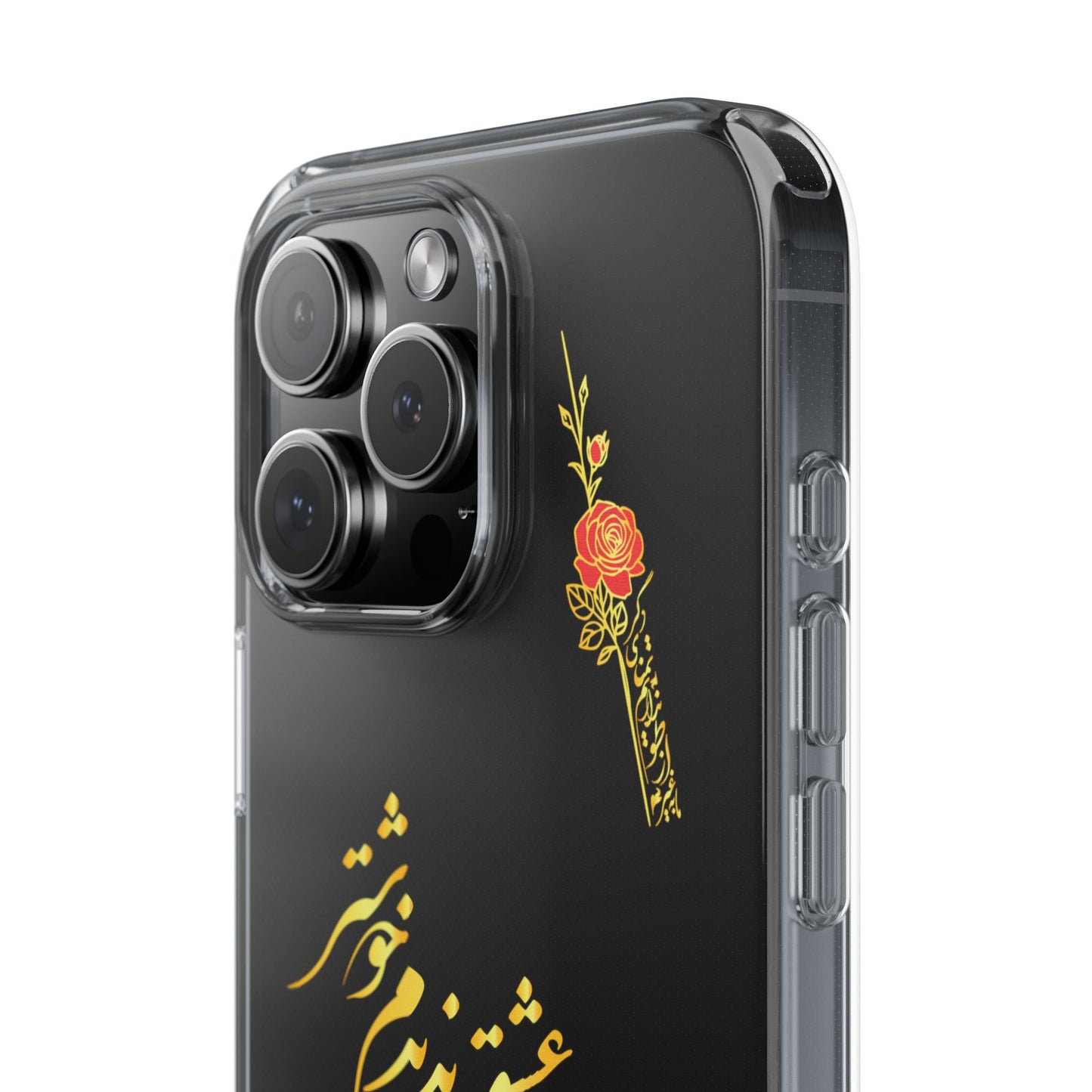 CLEAR PHONE CASE – "از صدرا سخن عشق نشنیدم خوشتر"