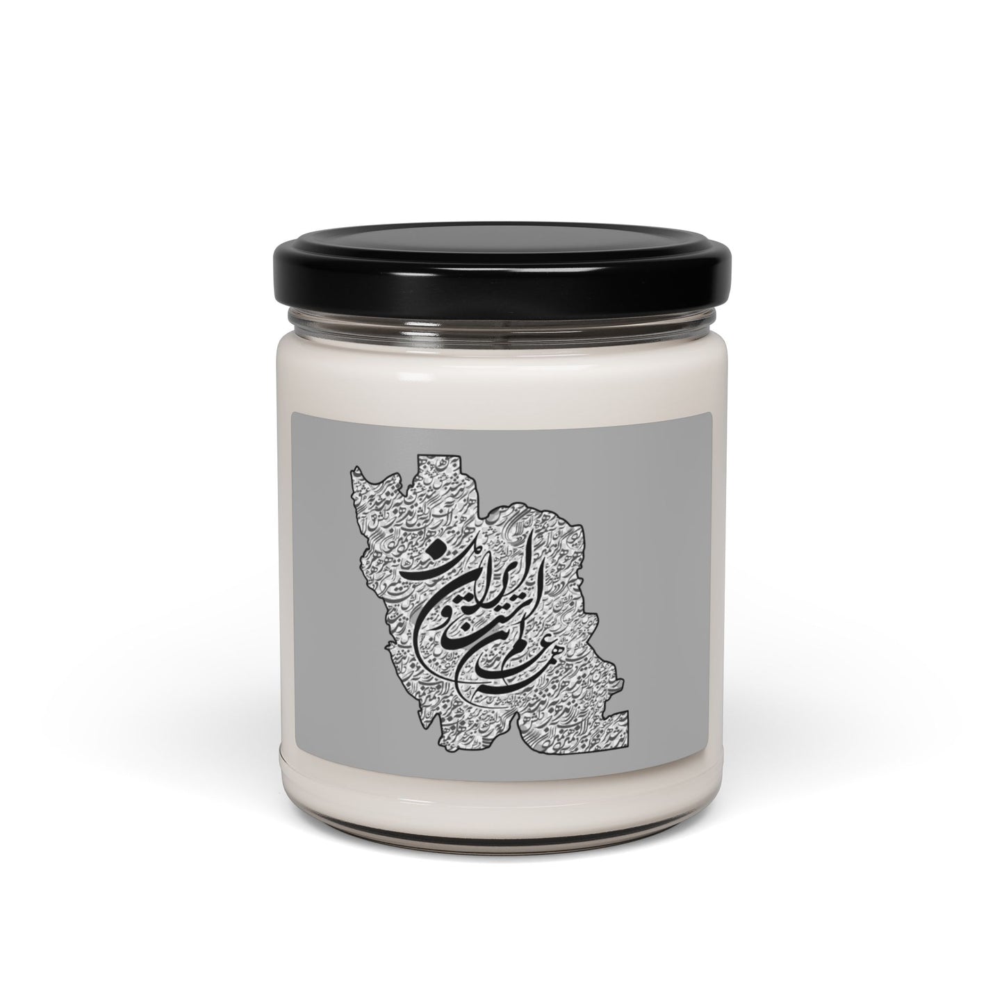 Scented Soy Candle همه عالم تن است ایران دل