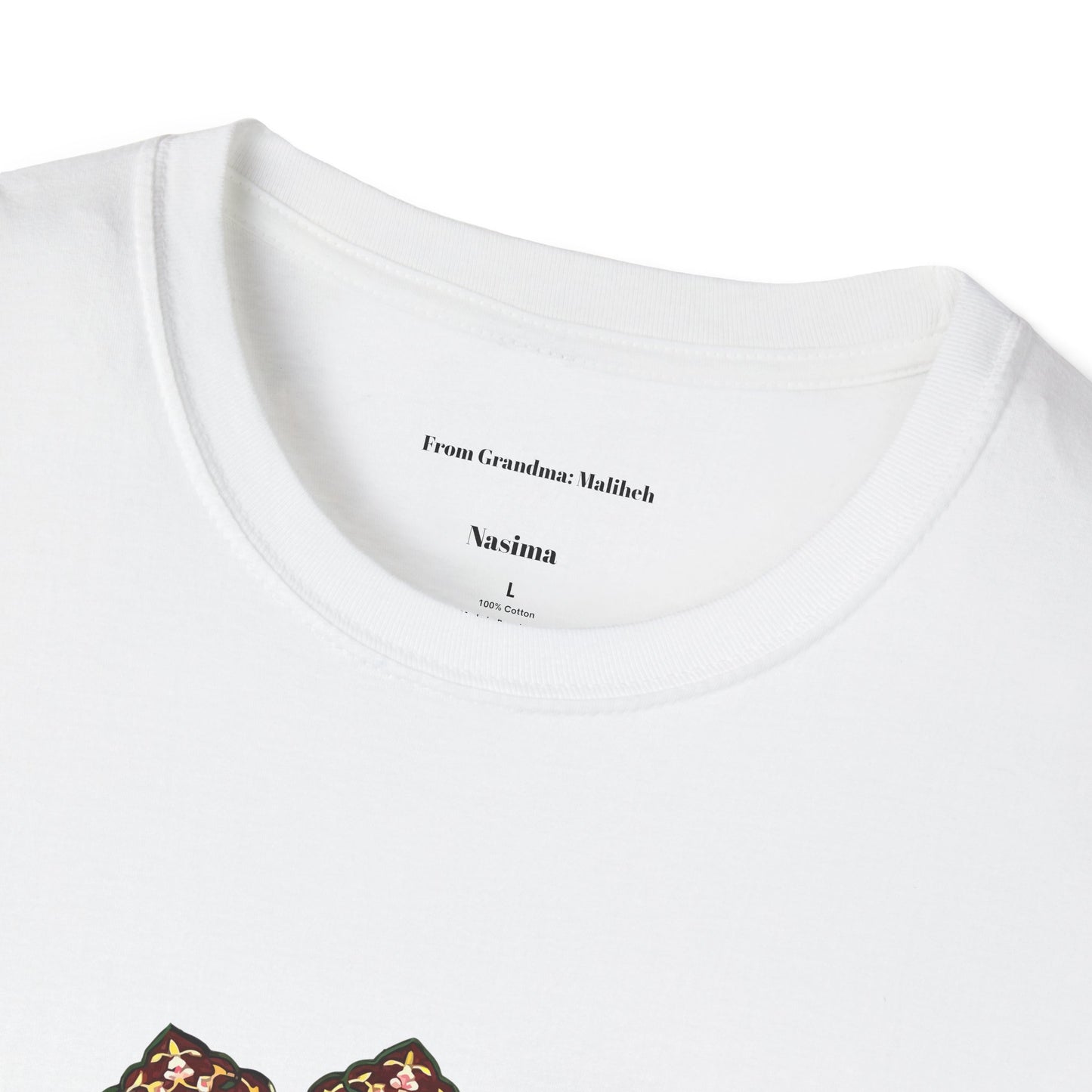 UNISEX SOFTSTYLE TEE عشق صلح وحدت
