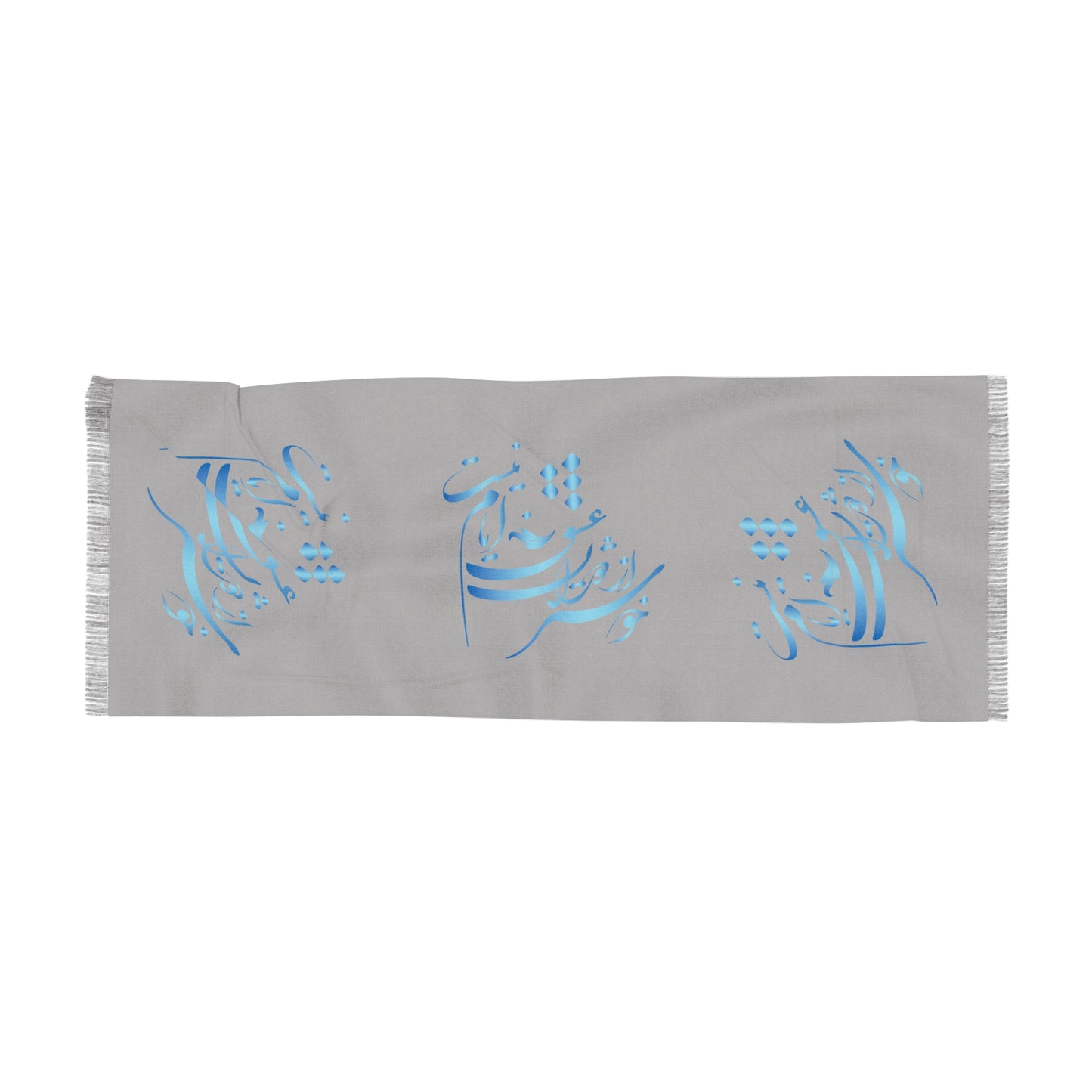 LIGHT SCARF – PERSIAN CALLIGRAPHY خوشتر از ایام عشق ایام نیست