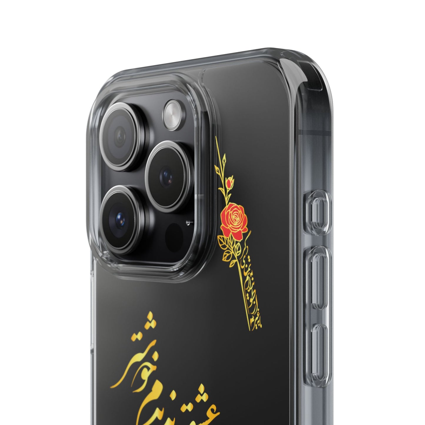 CLEAR PHONE CASE – "از صدرا سخن عشق نشنیدم خوشتر"