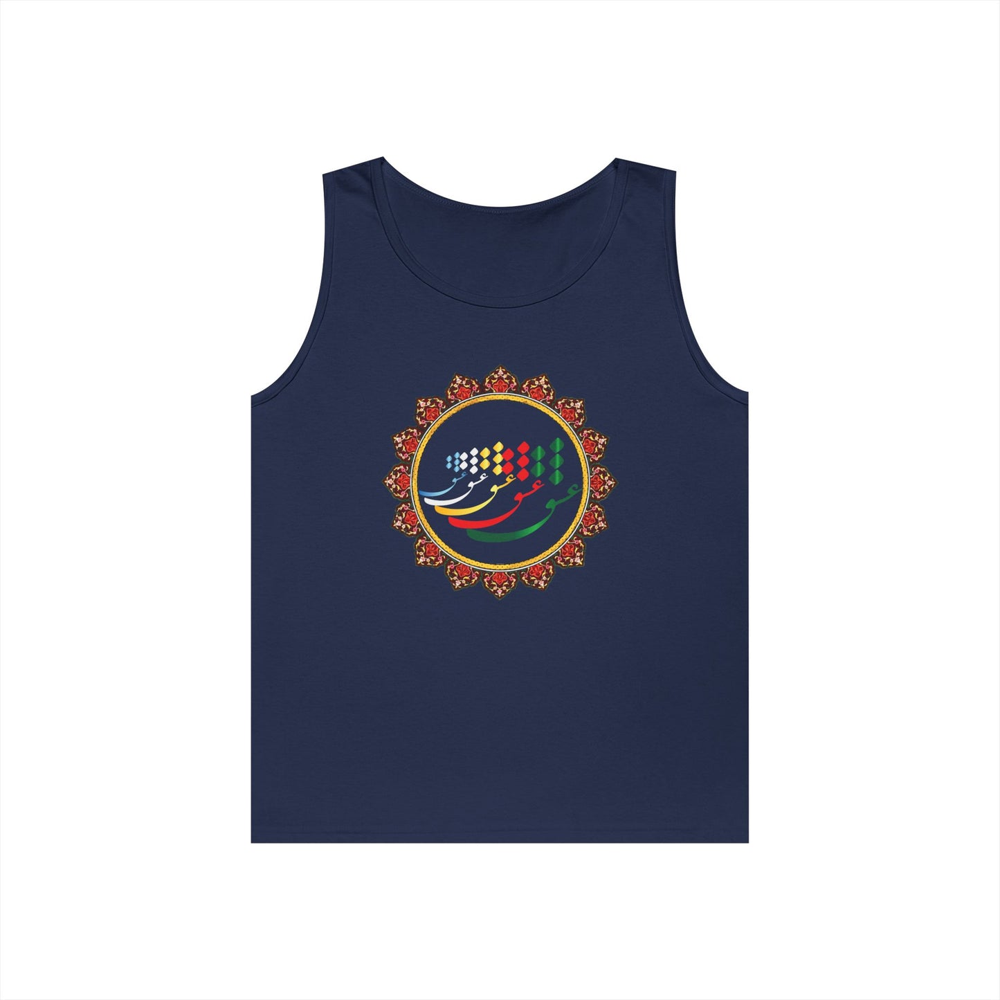 FARSI CALLIGRAPHY COTTON TANK TOP عشق