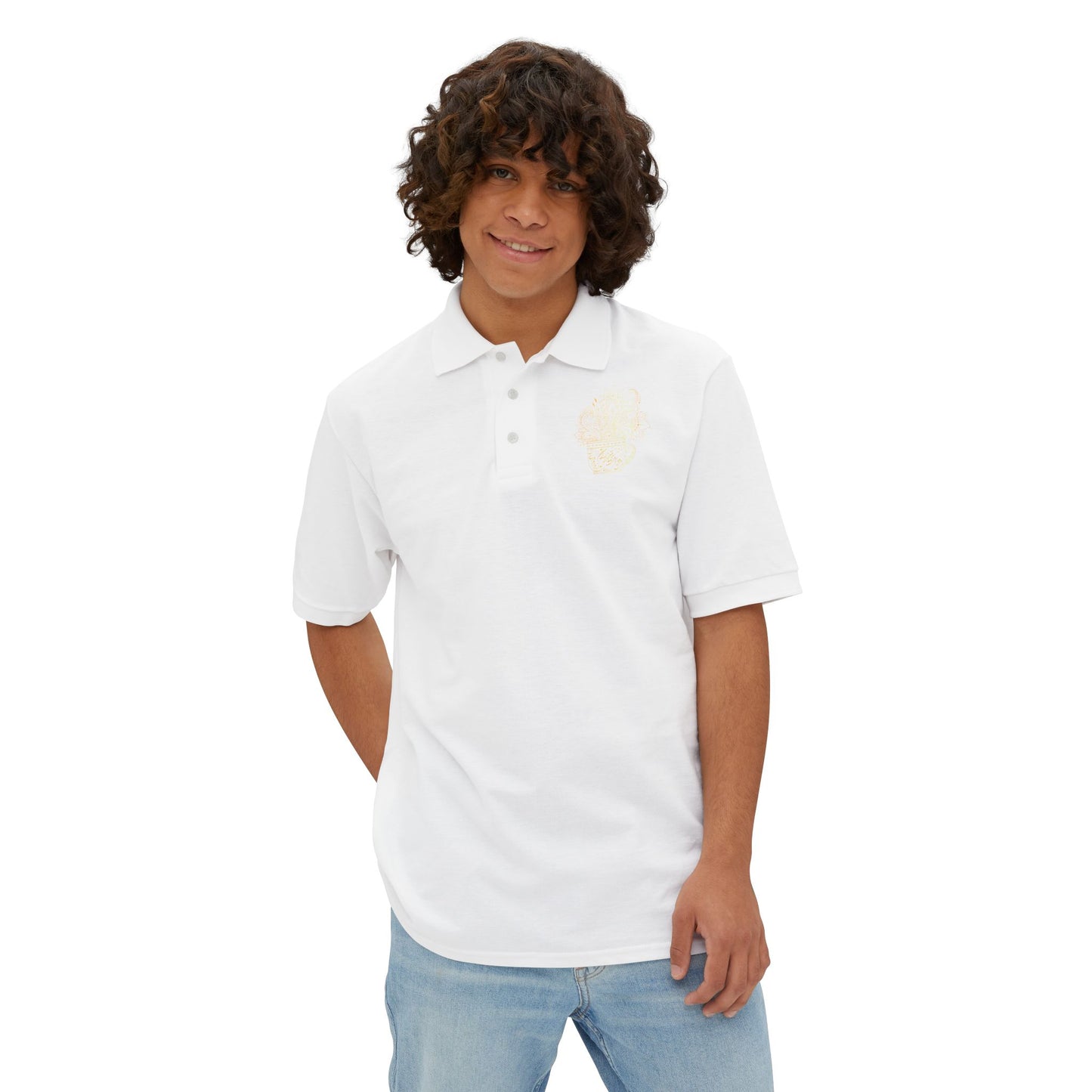 persion Calligraphy Men's Polo Shirt