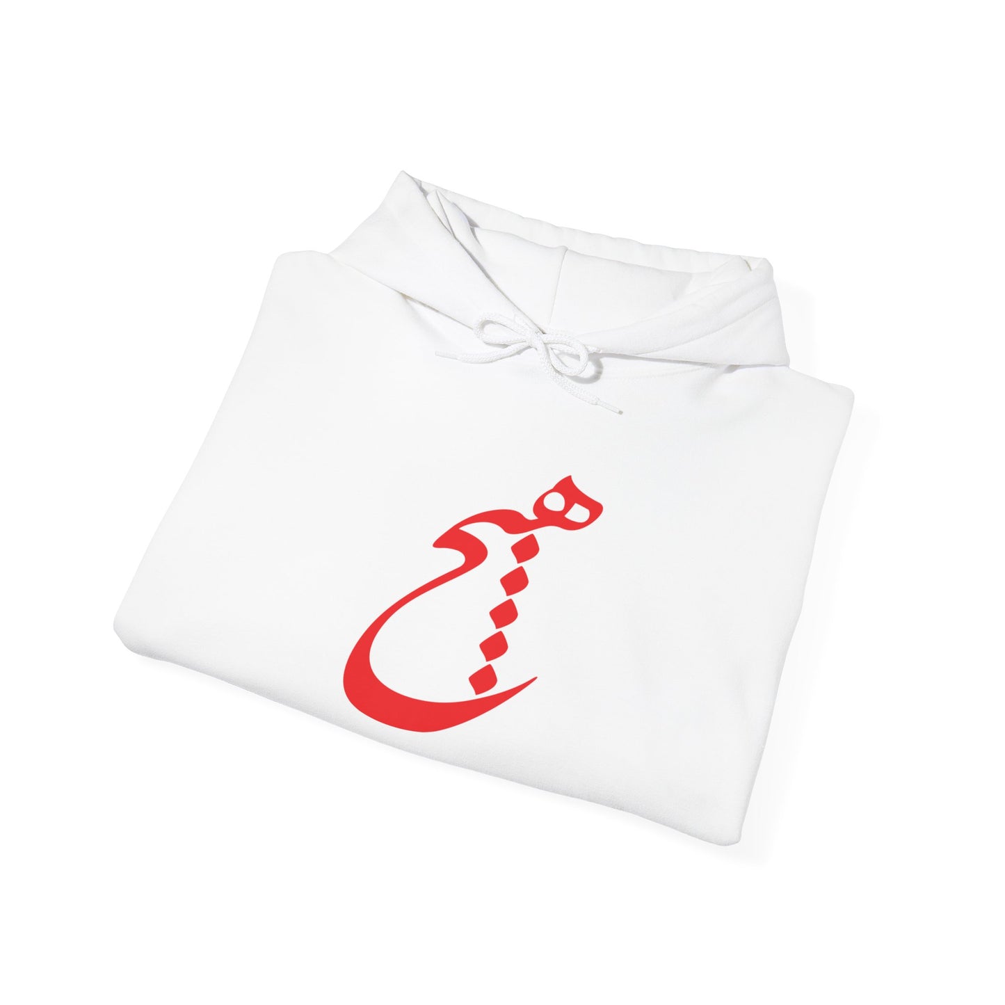 UNISEX HEAVY BLEND™ HOODED SWEATSHIRT | "هیچ" – PERSIAN CALLIGRAPHY