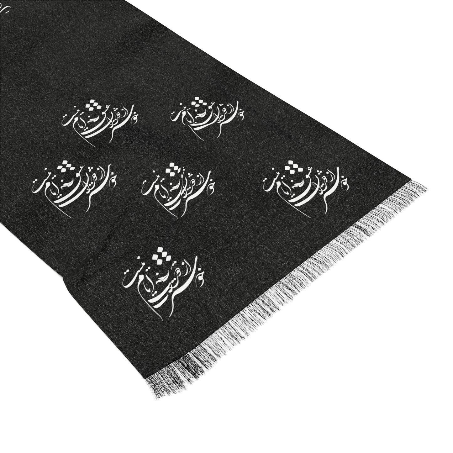 PERSIAN CALLIGRAPHY SCARF خوشتر از ایام عشق ایام نیست