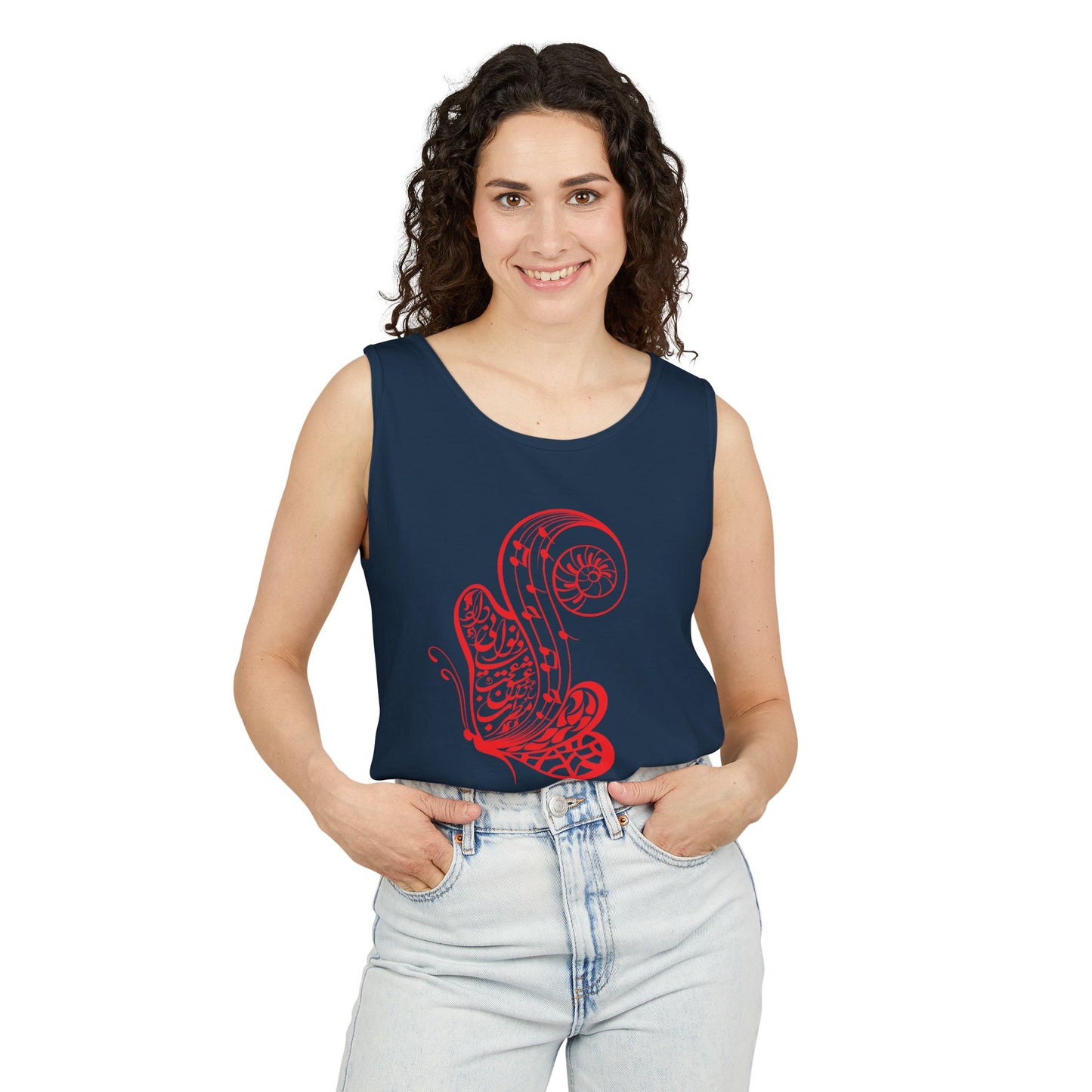 WOMEN'S TANK TOP مطرب عشق عجب ساز و نوایی دارد شاعر حافظ