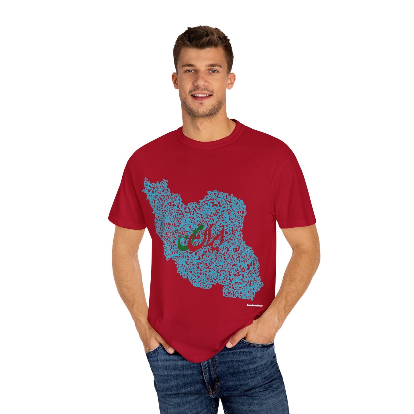 MY IRAN UNISEX T-SHIRT | IRAN MAP DESIGN | ایران من