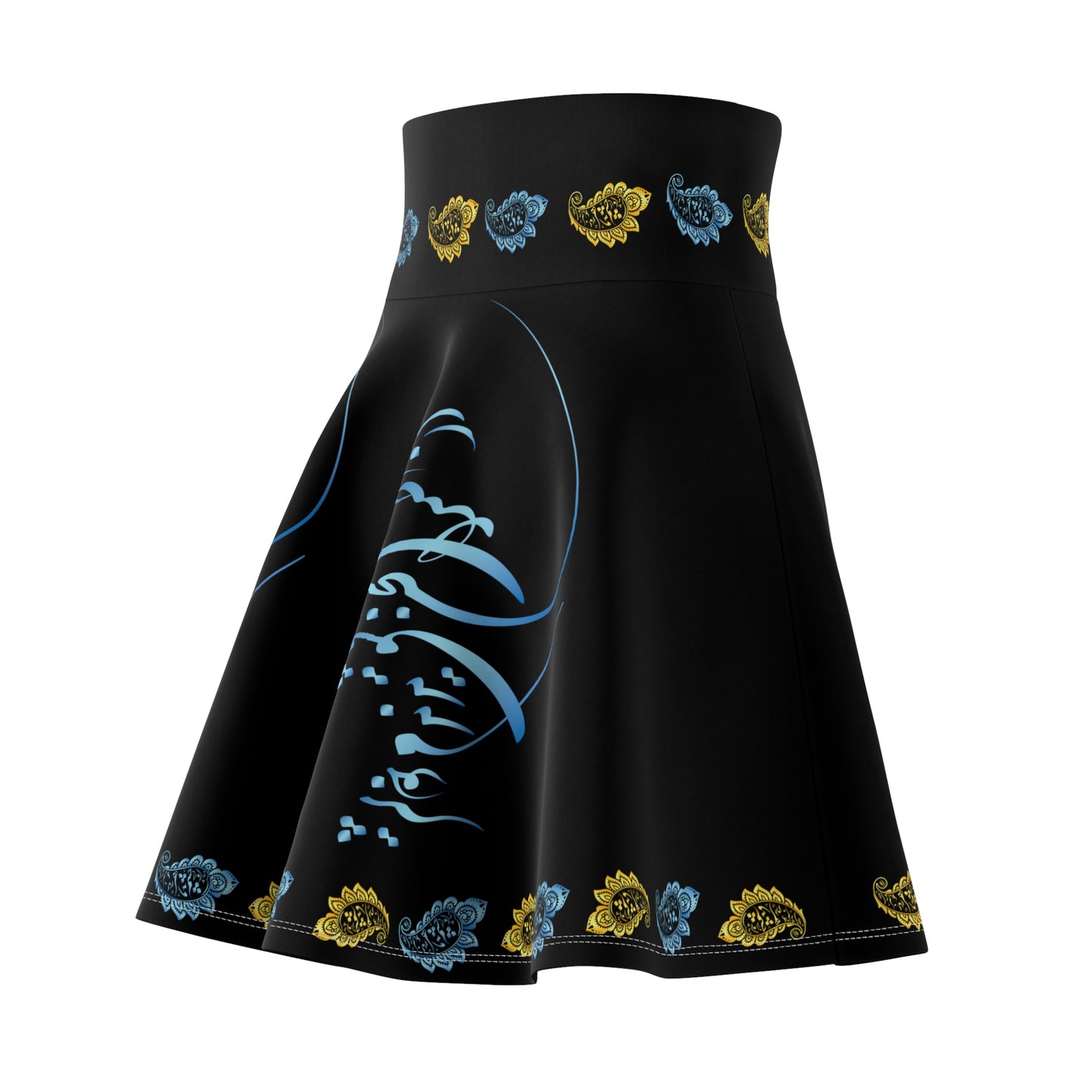 FARSI POETRY SKATER SKIRT – "از صدای سخن عشق نشنیدم خوشتر"