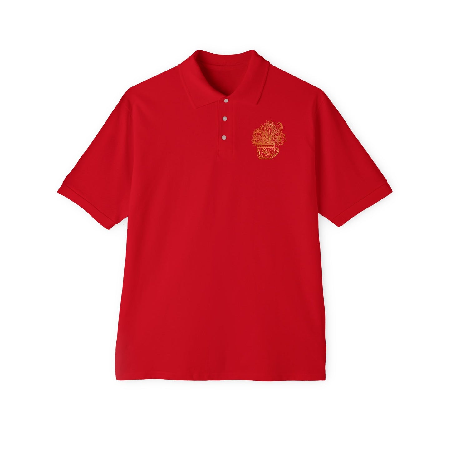 persion Calligraphy Men's Polo Shirt