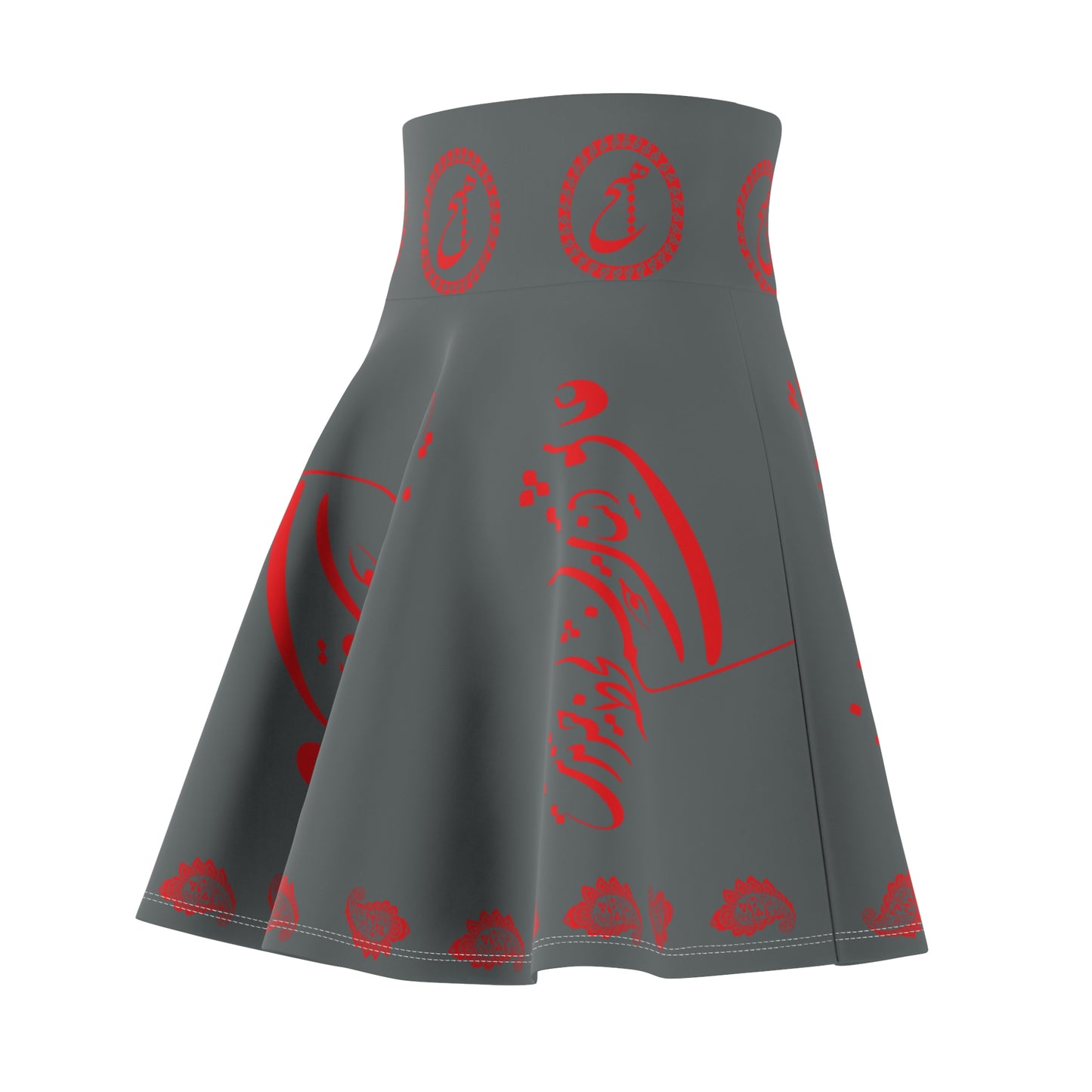 Women's Skater Skirt عاشق دنیای خویشتنم لحضه خندیدنت