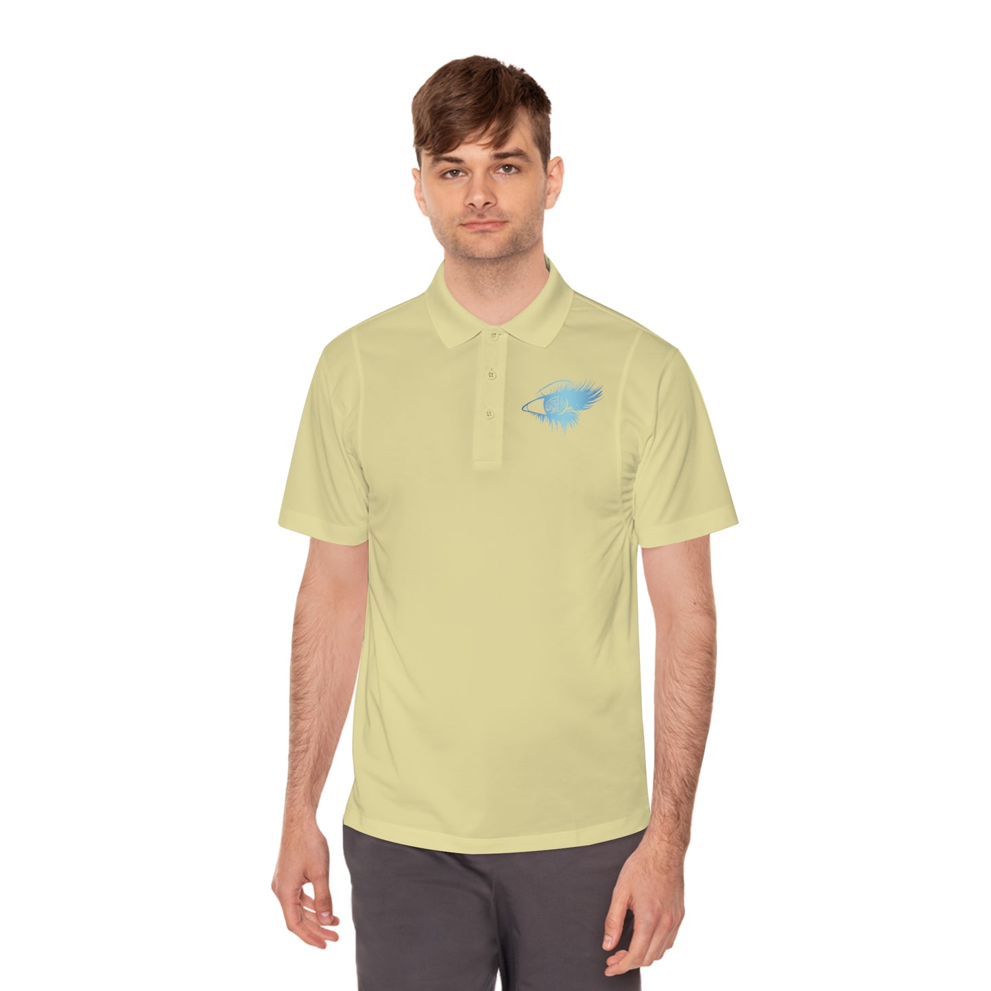 Persion Caligraphy Men's Sport Polo Shirt