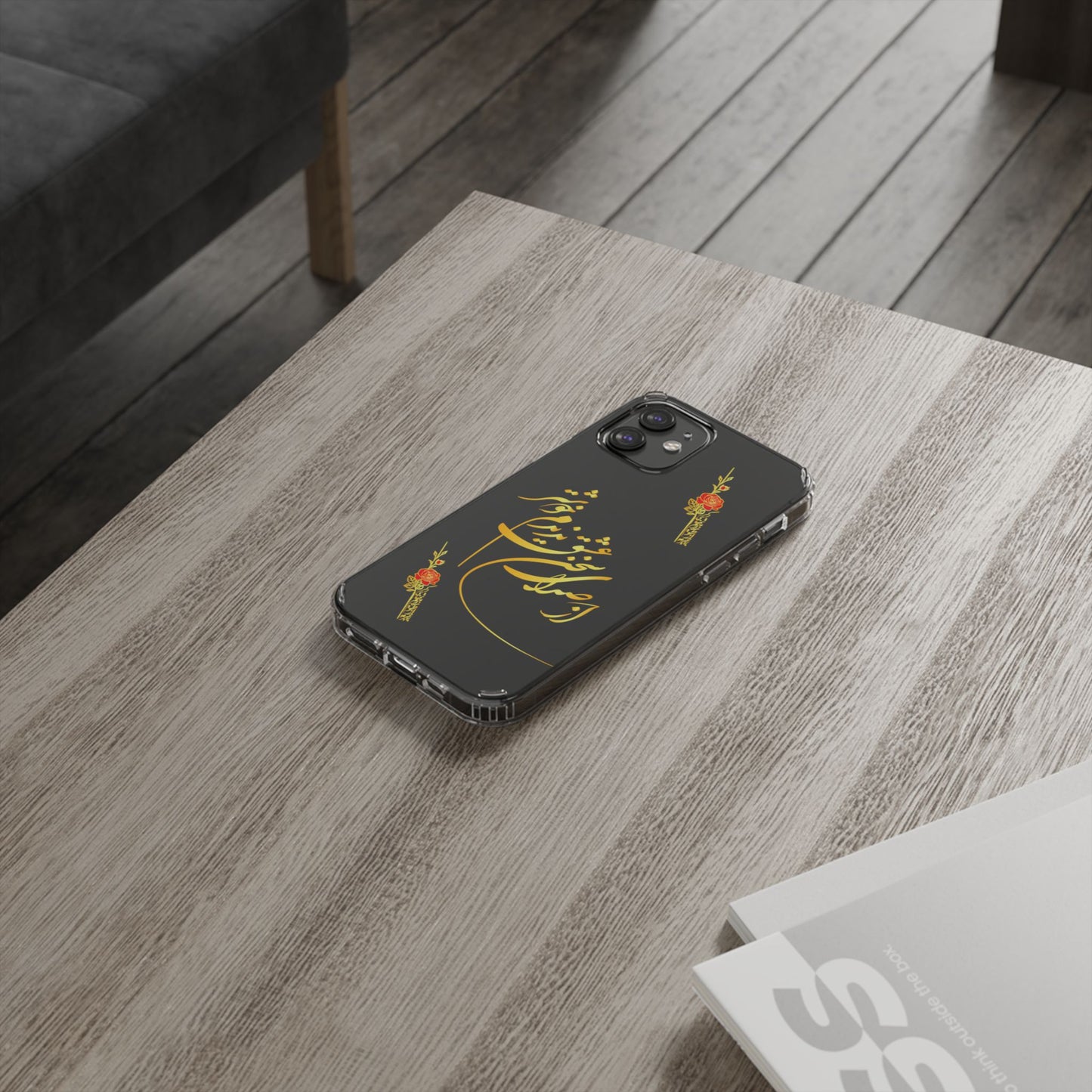 CLEAR PHONE CASE – "از صدرا سخن عشق نشنیدم خوشتر"