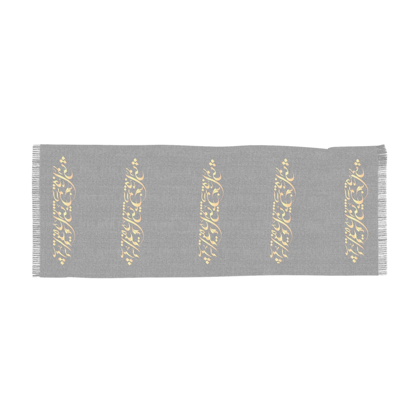 PERSIAN CALLIGRAPHY SCARF باید که جمله جان شوی تا لایق جانان شوی