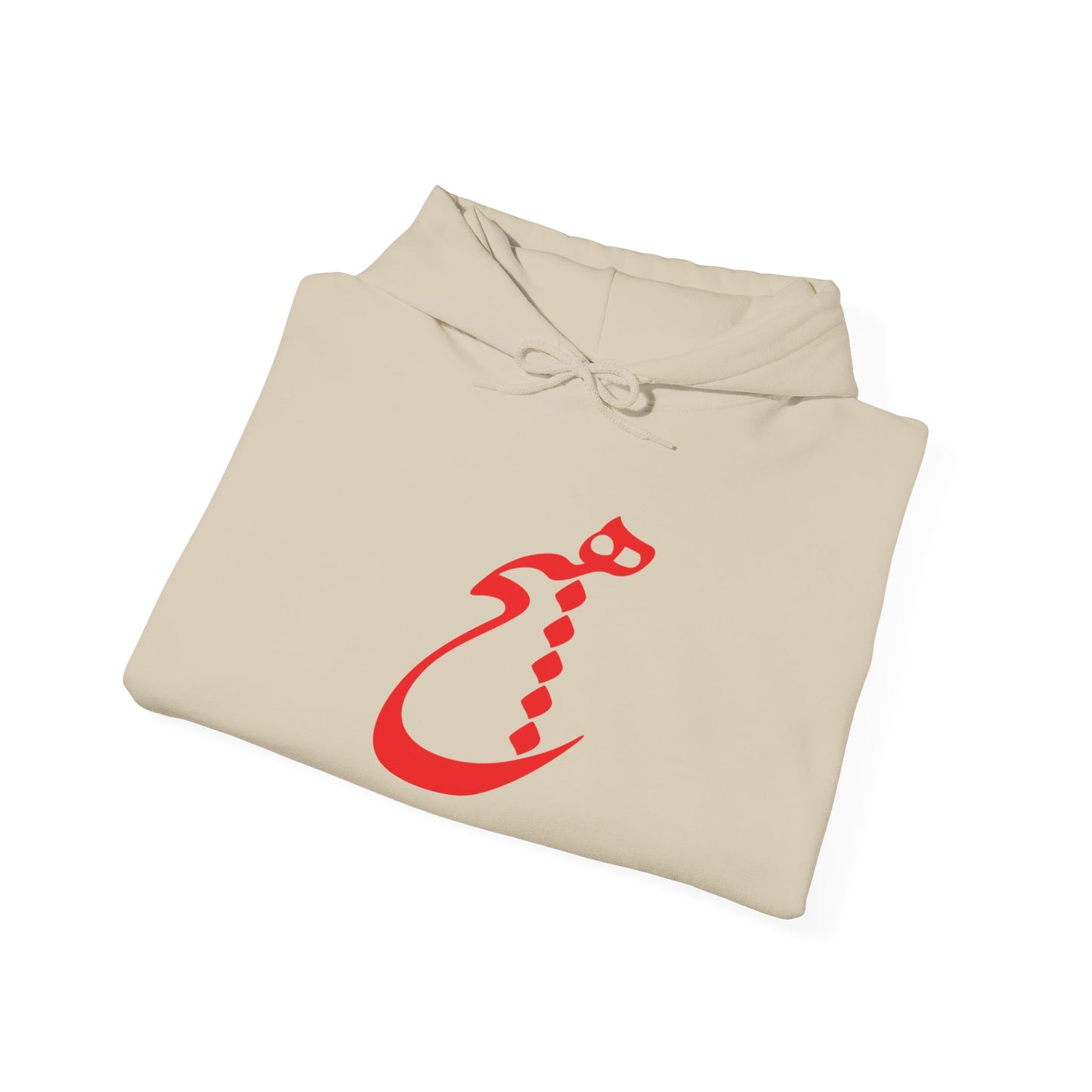 UNISEX HEAVY BLEND™ HOODED SWEATSHIRT | "هیچ" – PERSIAN CALLIGRAPHY