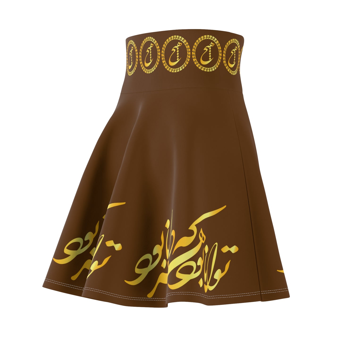 Perion Calligraphy Women's Skater Skirt