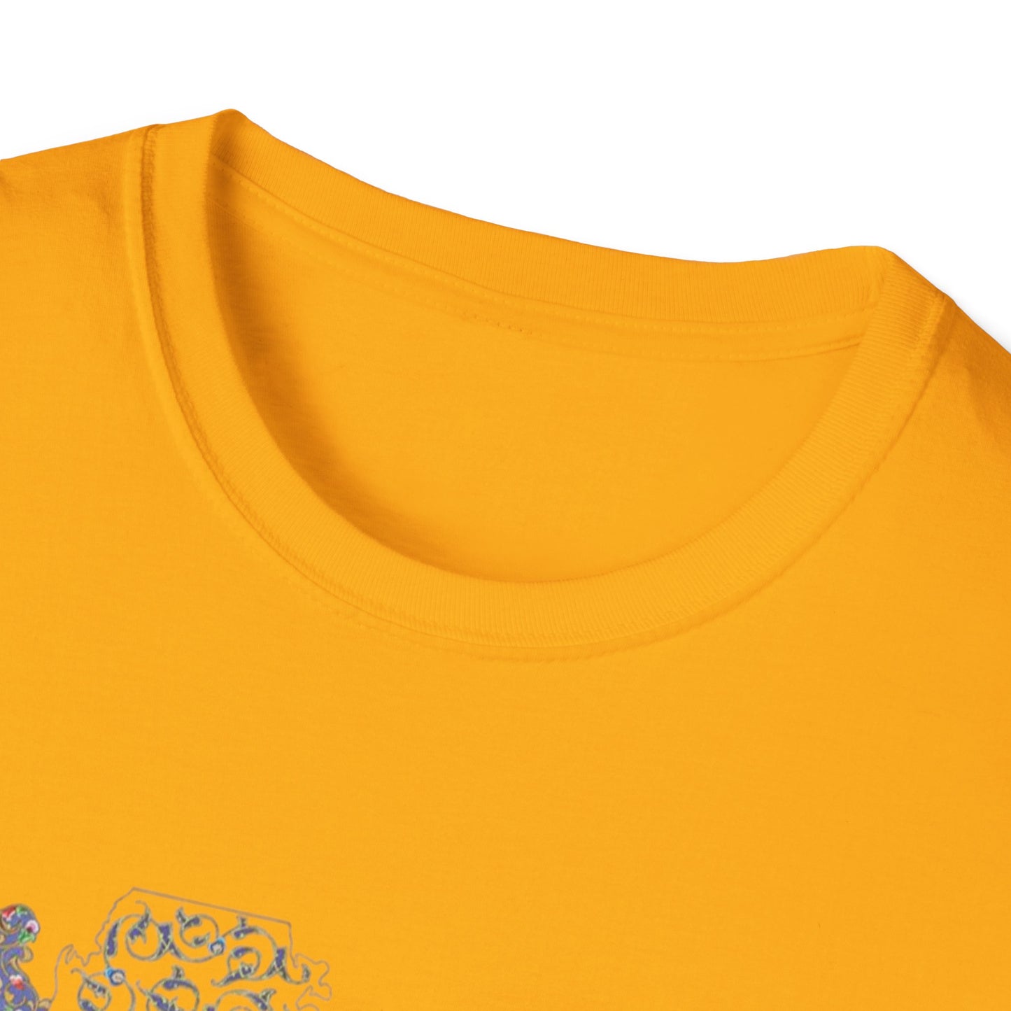 UNISEX IRAN MAP T-SHIRT WITH TAZHIB