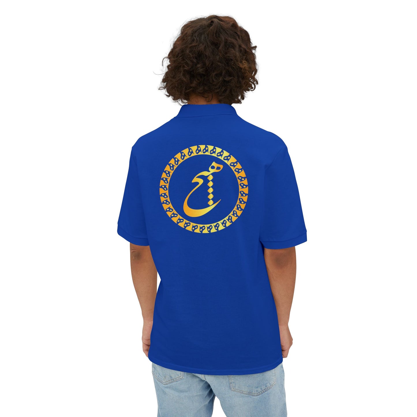 persion Calligraphy Men's Polo Shirt