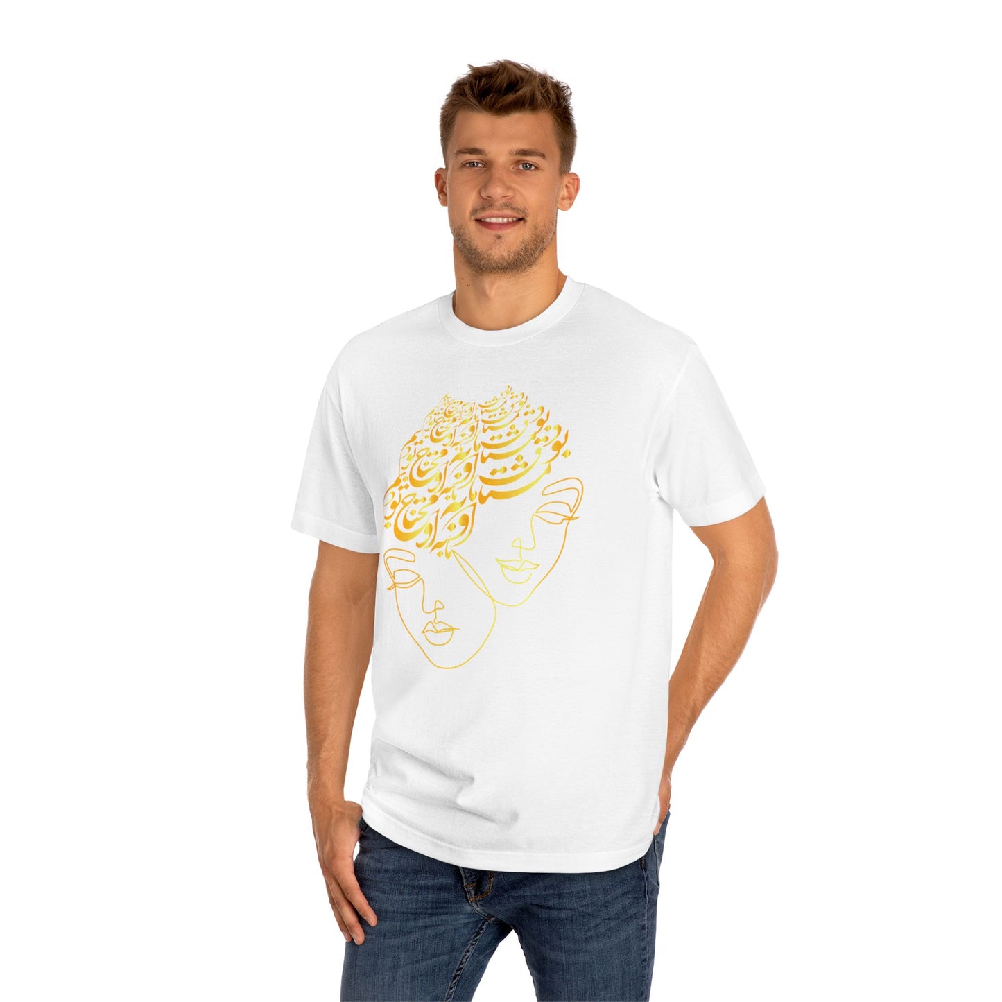 PERSIAN CALLIGRAPHY WOMEN'S CLASSIC T-SHIRT