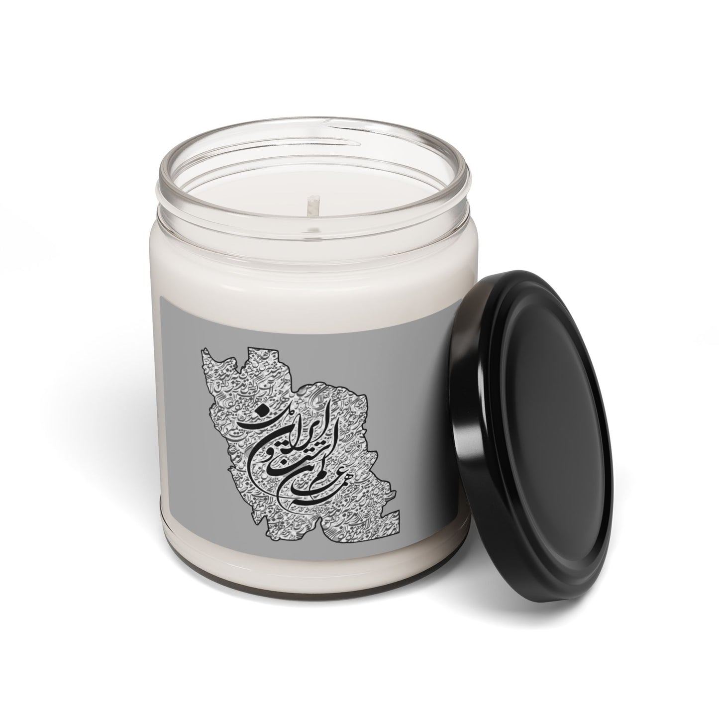 Scented Soy Candle همه عالم تن است ایران دل