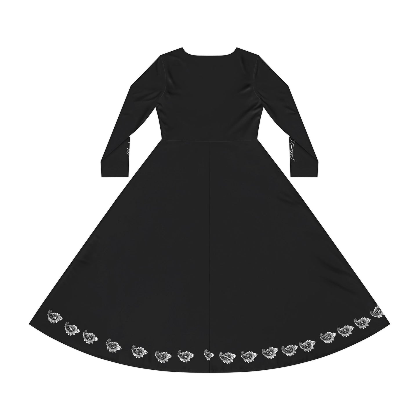 PERSIAN CALLIGRAPHY DANCE DRESS