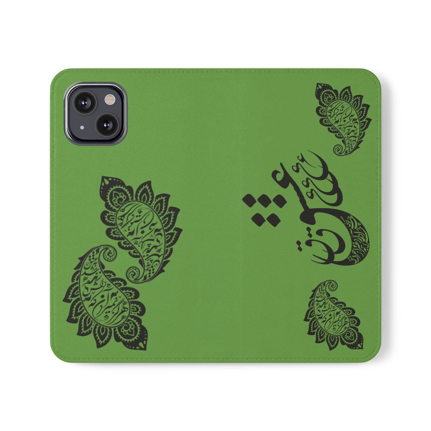 IPHONE, SAMSUNG TOUGH PHONE CASE « هرگز نمیرد آن که دلش زنده شد به عشق » با طرح اسلیمی بته جقه شاعر: حضرت حافظ