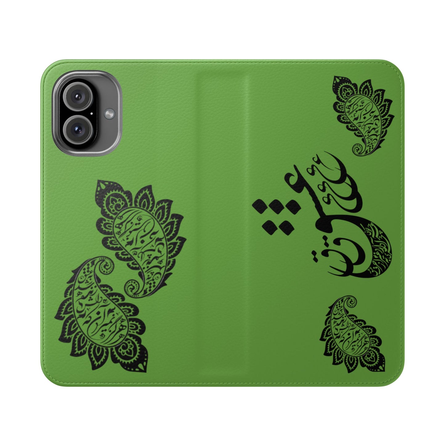IPHONE, SAMSUNG TOUGH PHONE CASE « هرگز نمیرد آن که دلش زنده شد به عشق » با طرح اسلیمی بته جقه شاعر: حضرت حافظ
