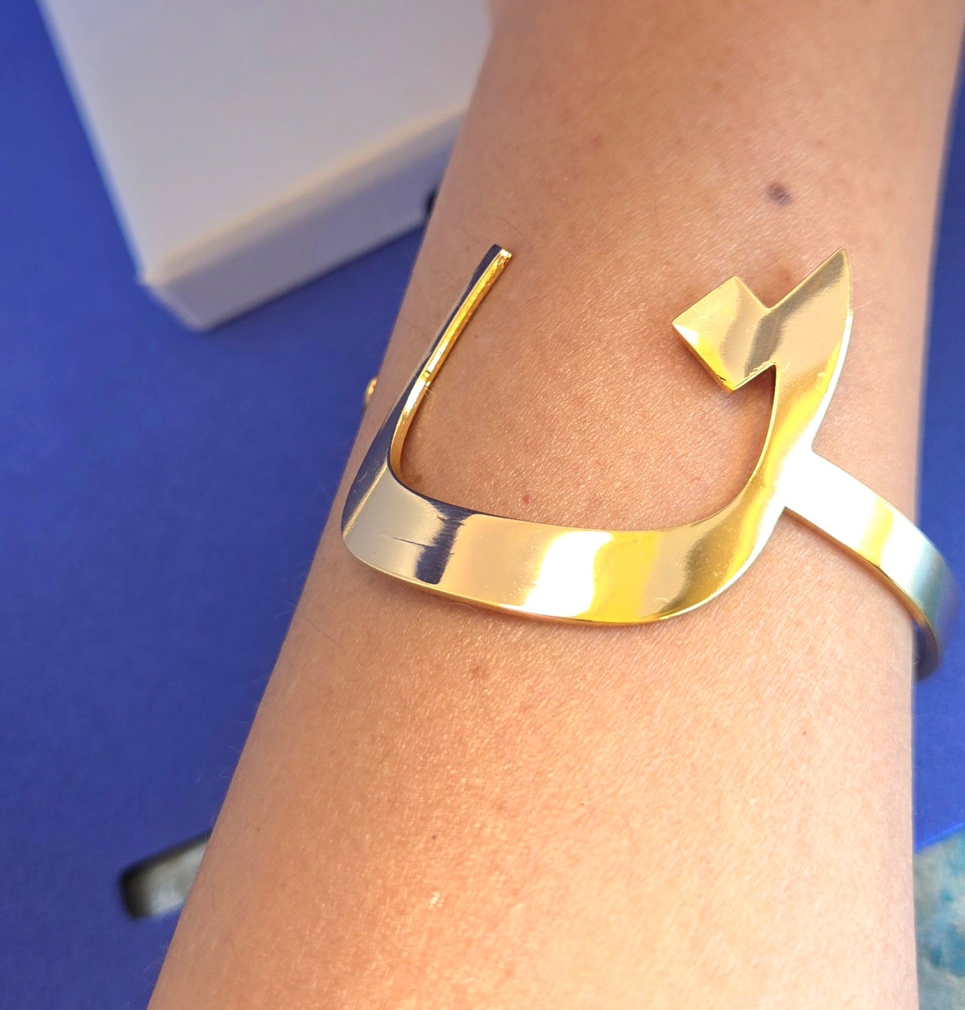PERSONALIZED 18K GOLD PLATED ADJUSTABLE ALPHABET BRACELET