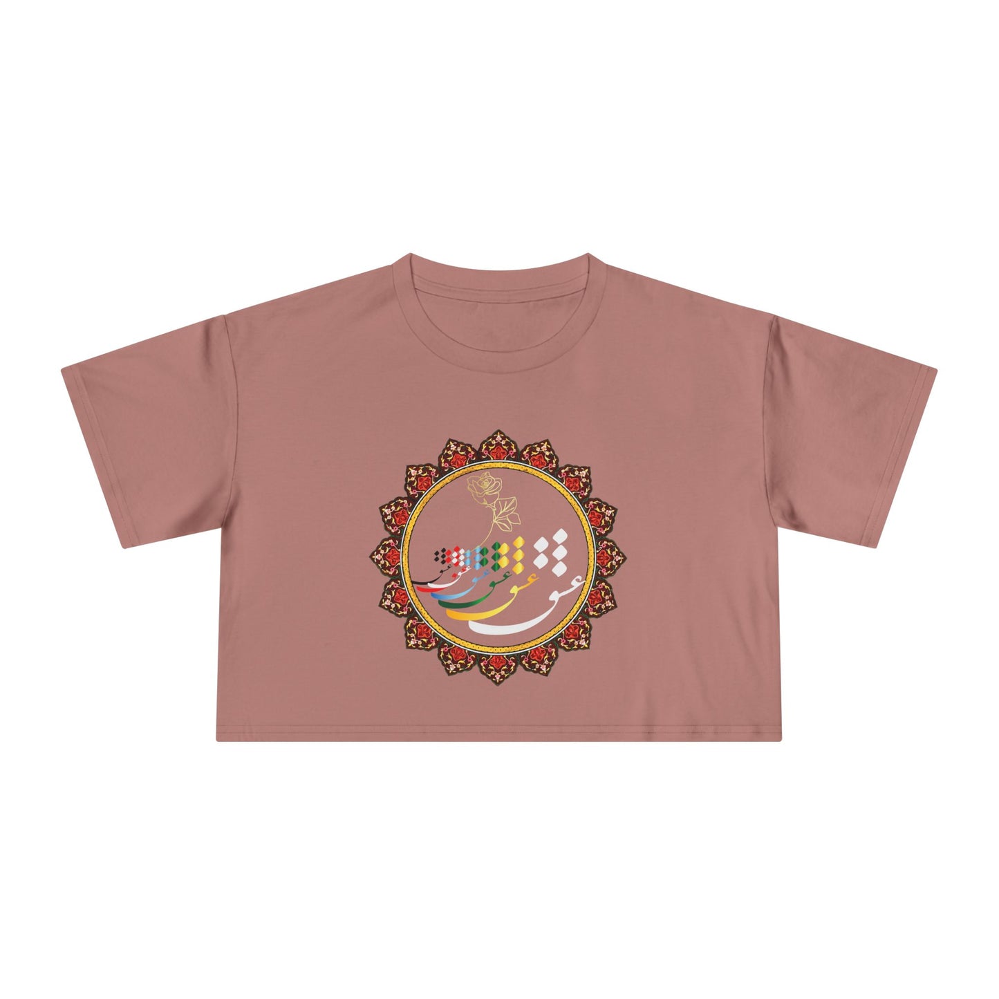 LOVE WOMEN'S CROP TEE عشق