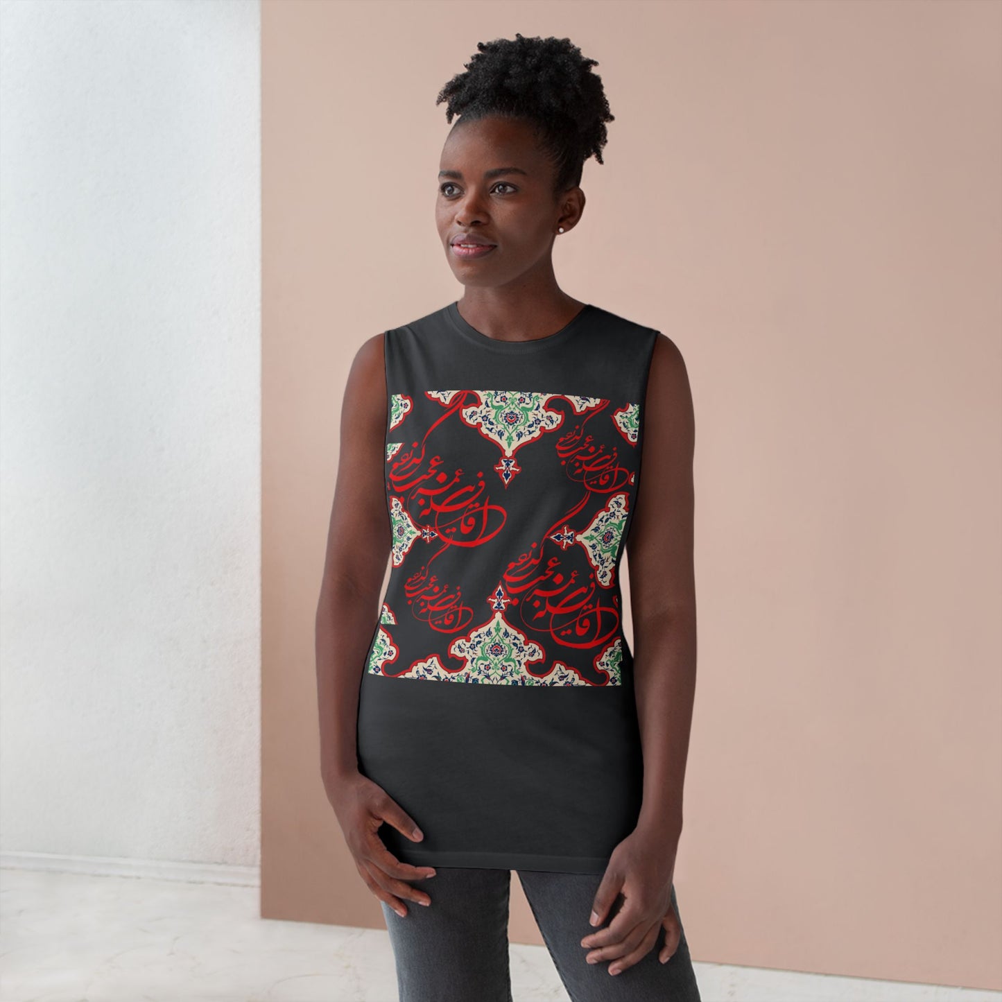 UNISEX ARTISTIC PERSIAN TANK – این قافله عمر عجب میگذرد