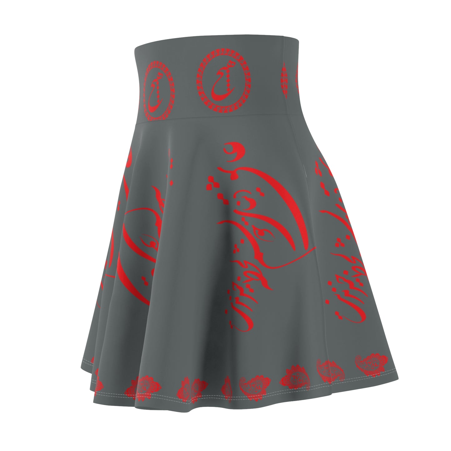 Women's Skater Skirt عاشق دنیای خویشتنم لحضه خندیدنت