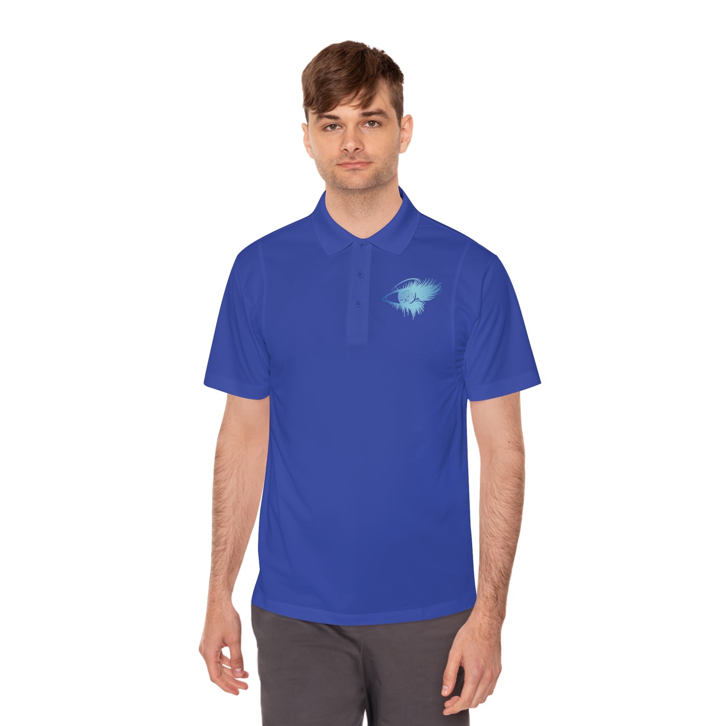 Persion Caligraphy Men's Sport Polo Shirt