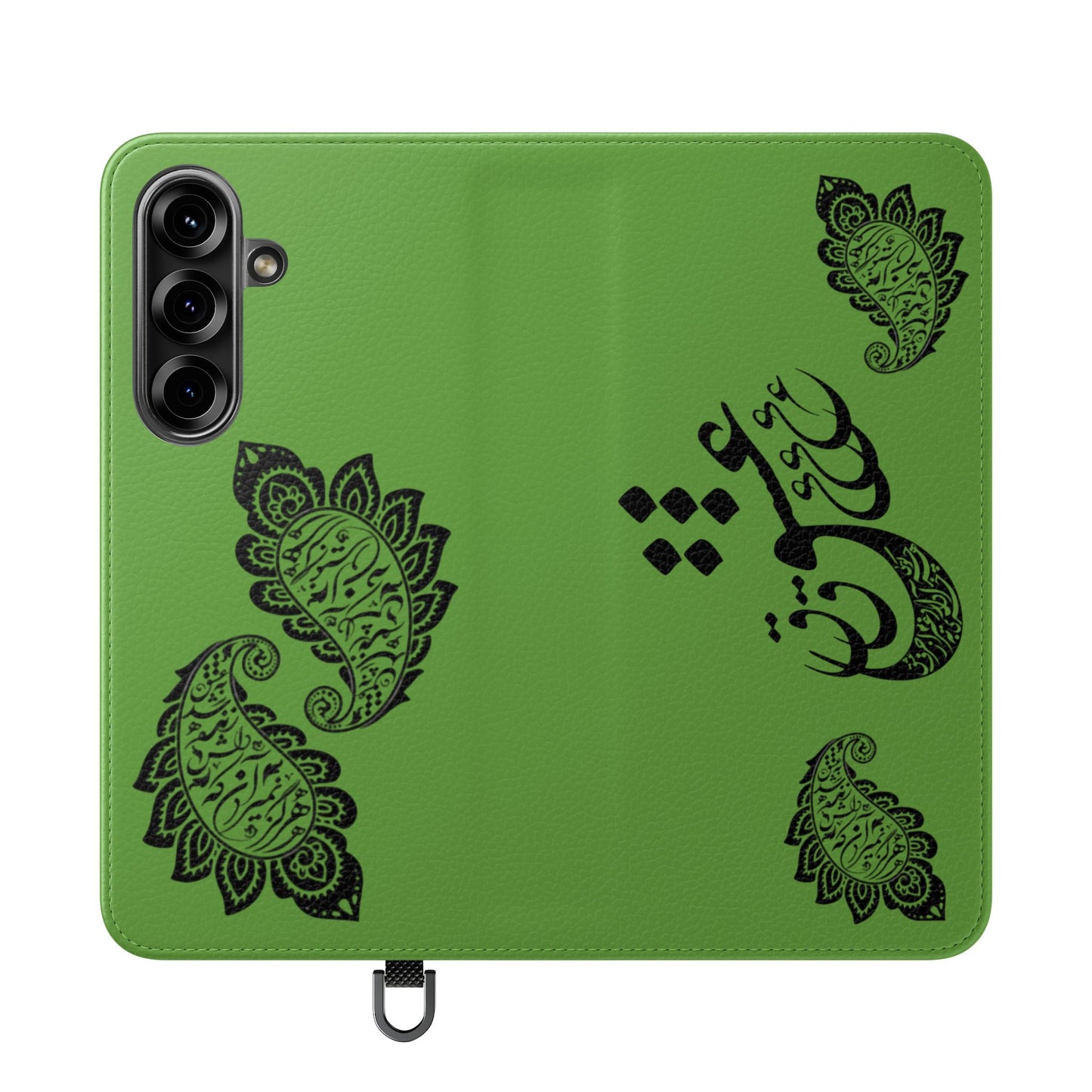 IPHONE, SAMSUNG TOUGH PHONE CASE « هرگز نمیرد آن که دلش زنده شد به عشق » با طرح اسلیمی بته جقه شاعر: حضرت حافظ