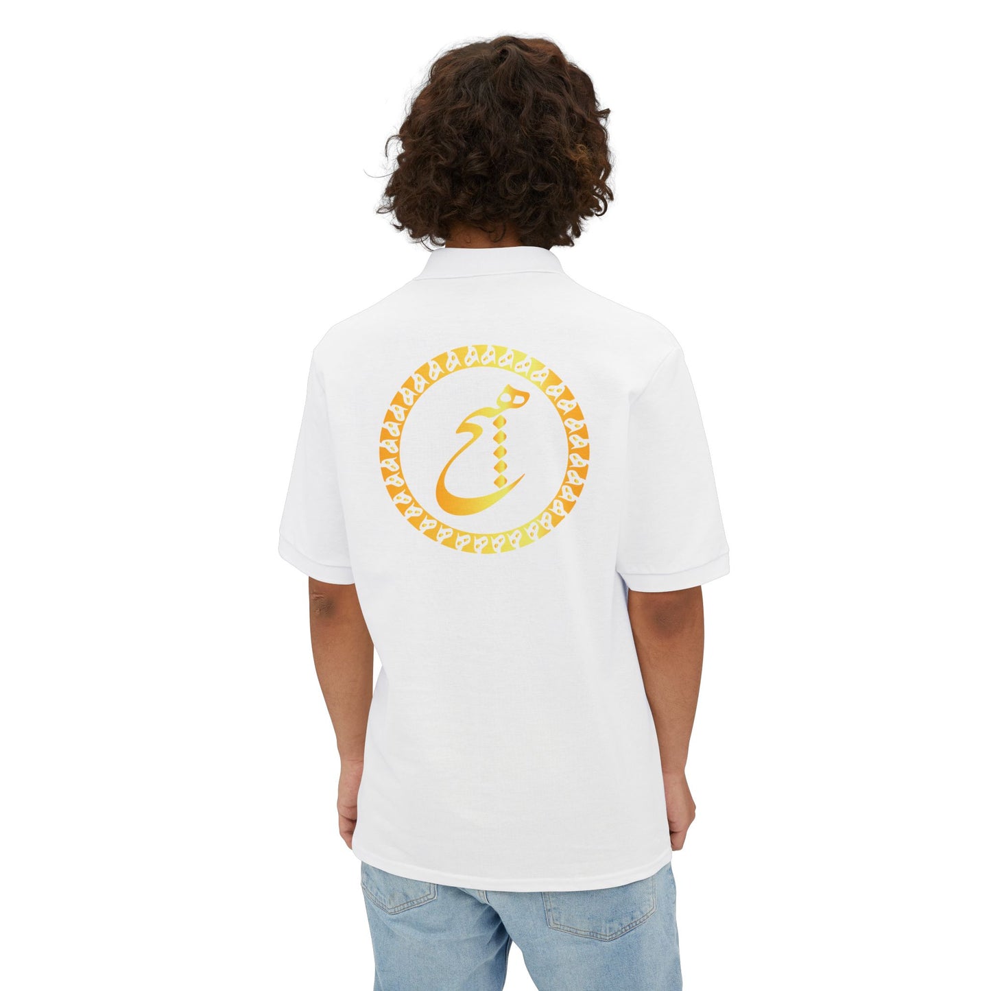 persion Calligraphy Men's Polo Shirt