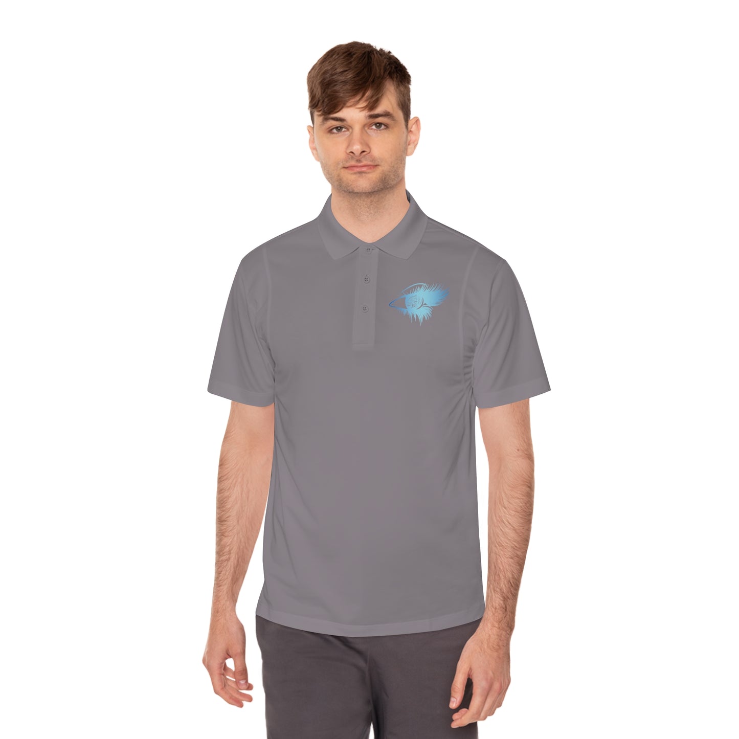 Persion Caligraphy Men's Sport Polo Shirt