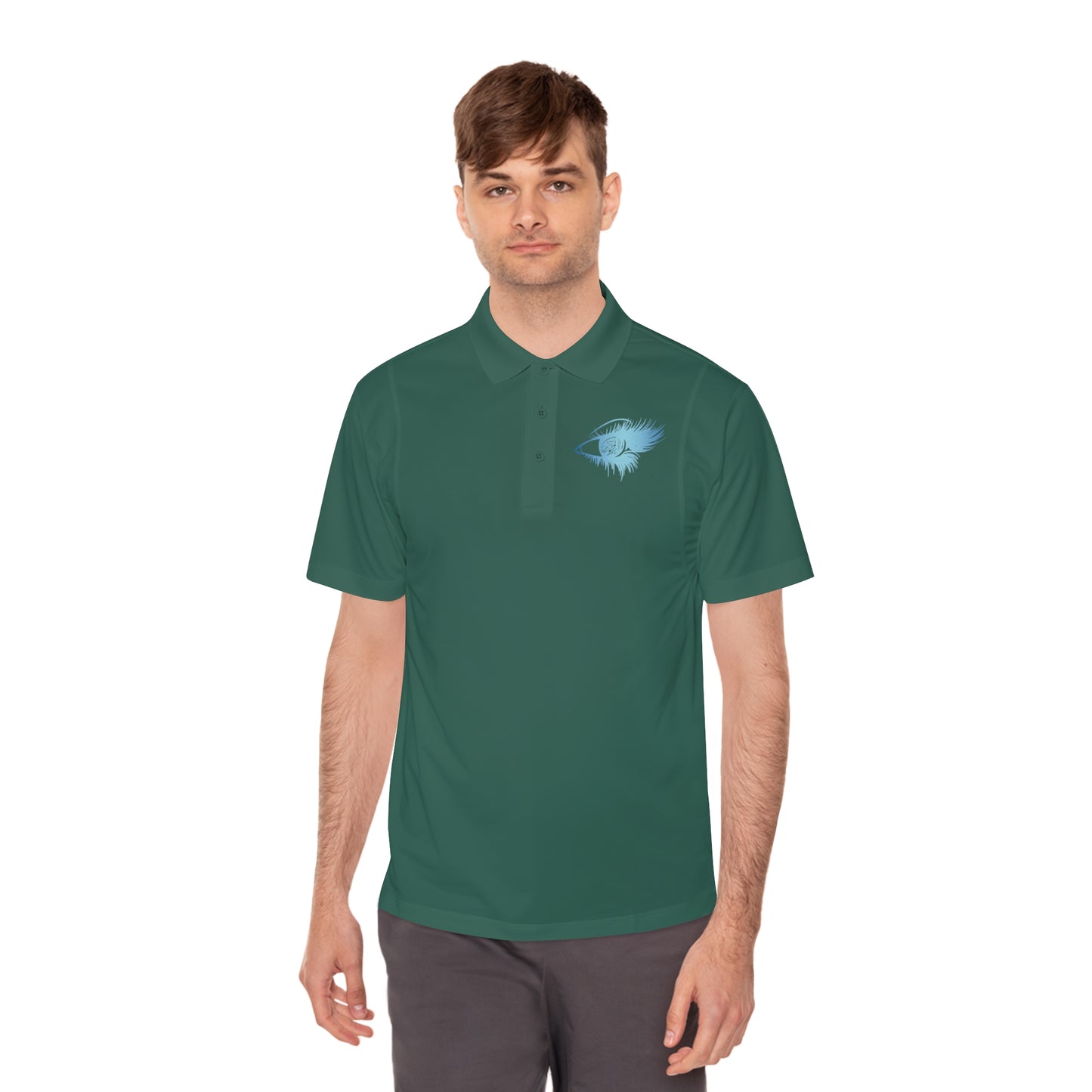 Persion Caligraphy Men's Sport Polo Shirt