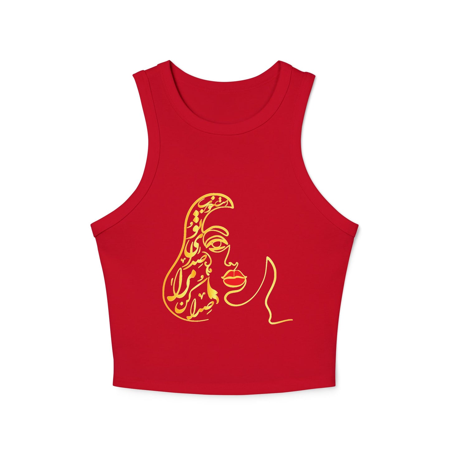 Women's Micro Rib Racer Tank Top