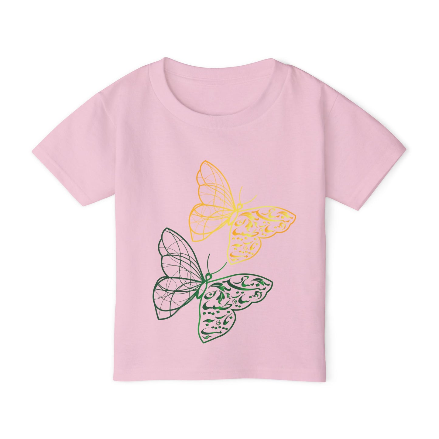 BUTTERFLY PRINT TODDLER T-SHIRT تنت به ناز طبیبان نیازمند مباد"