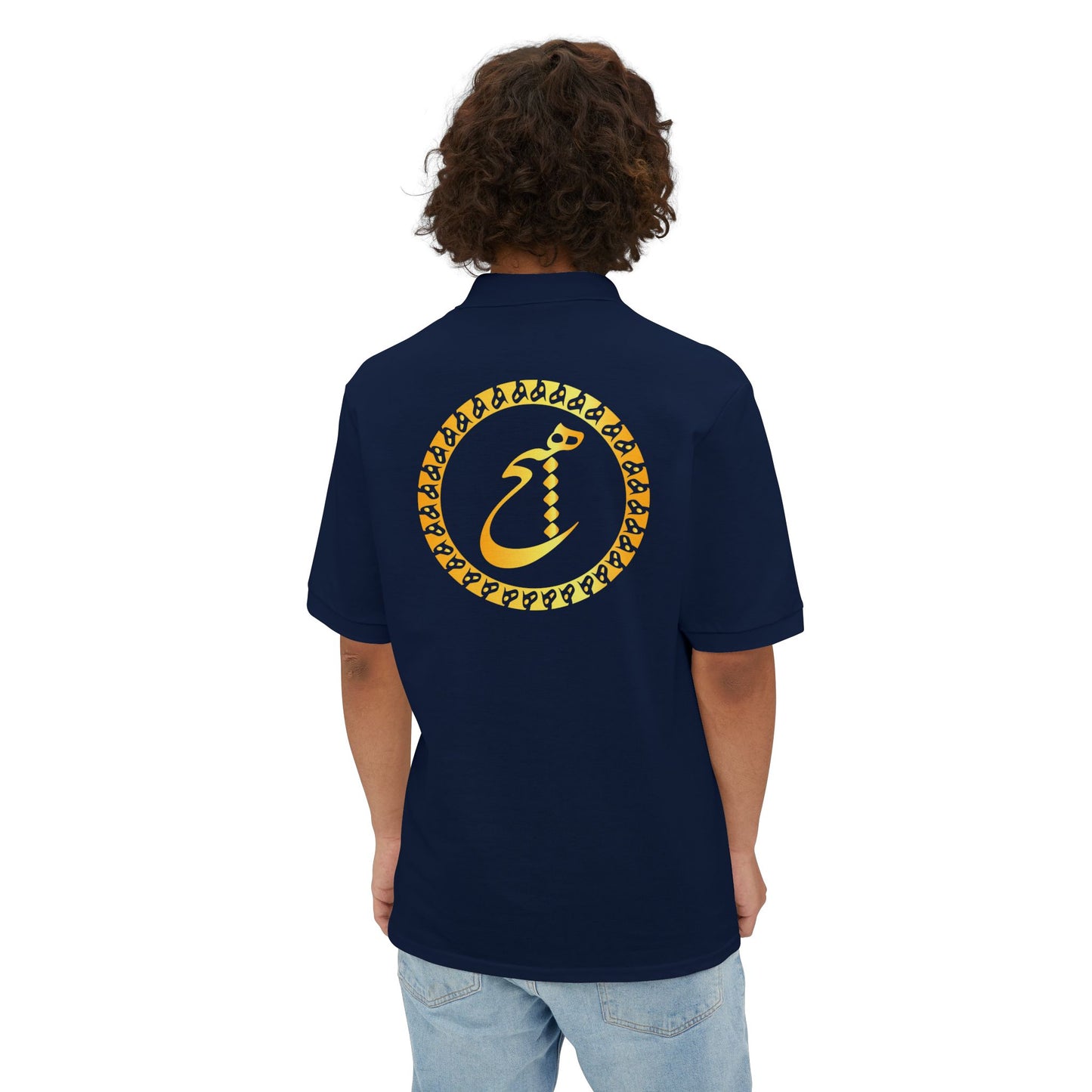 persion Calligraphy Men's Polo Shirt