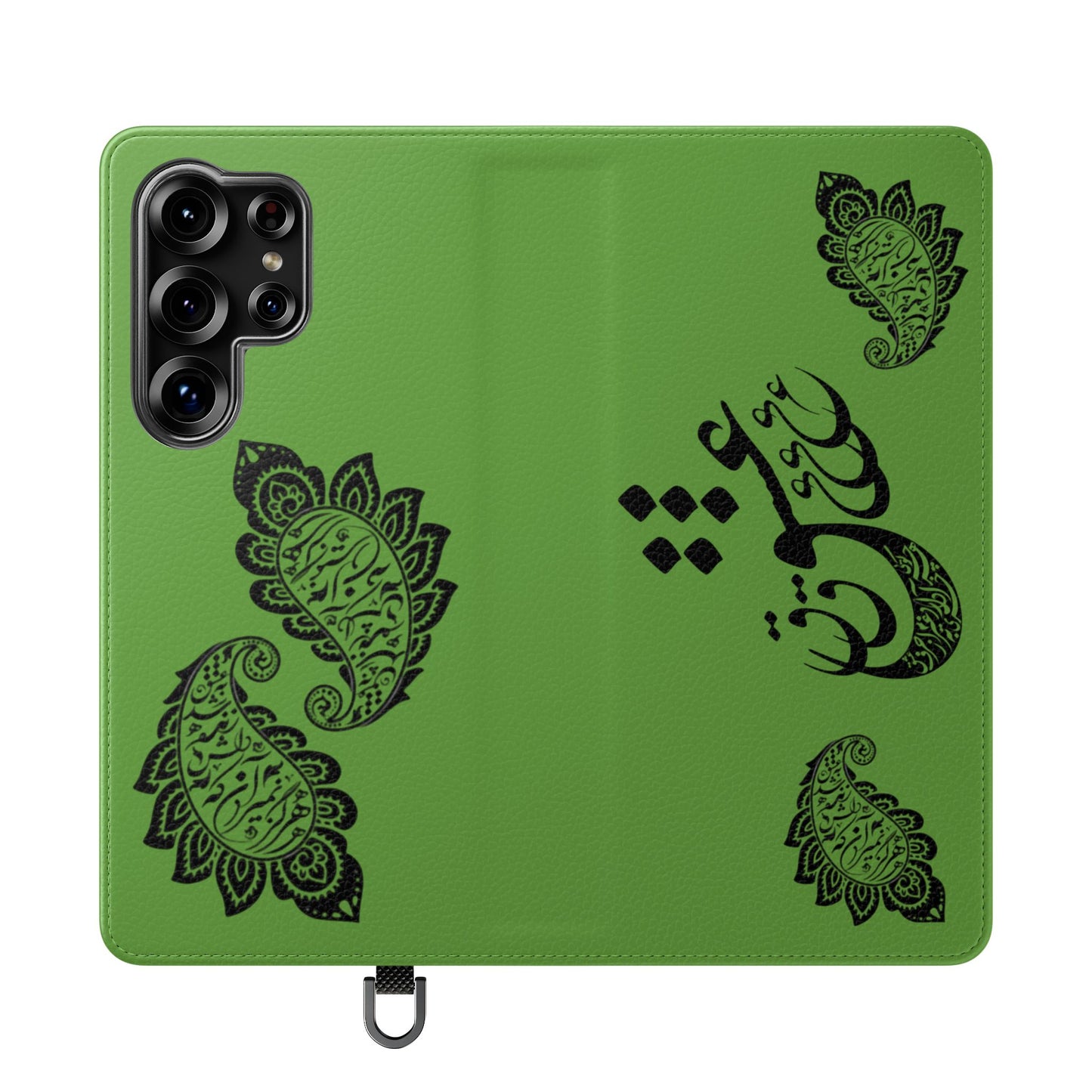 IPHONE, SAMSUNG TOUGH PHONE CASE « هرگز نمیرد آن که دلش زنده شد به عشق » با طرح اسلیمی بته جقه شاعر: حضرت حافظ